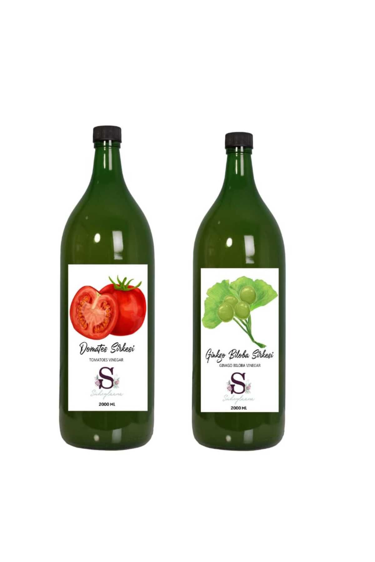 Süheylaana Doğal Domates Sirkesi 2000 Ml - Doğal Ginkgo Biloba Sirkesi 2000 Ml