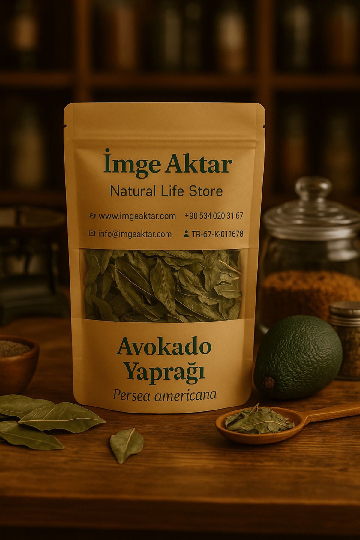 İmge Aktar Avokado Yaprağı 25g
