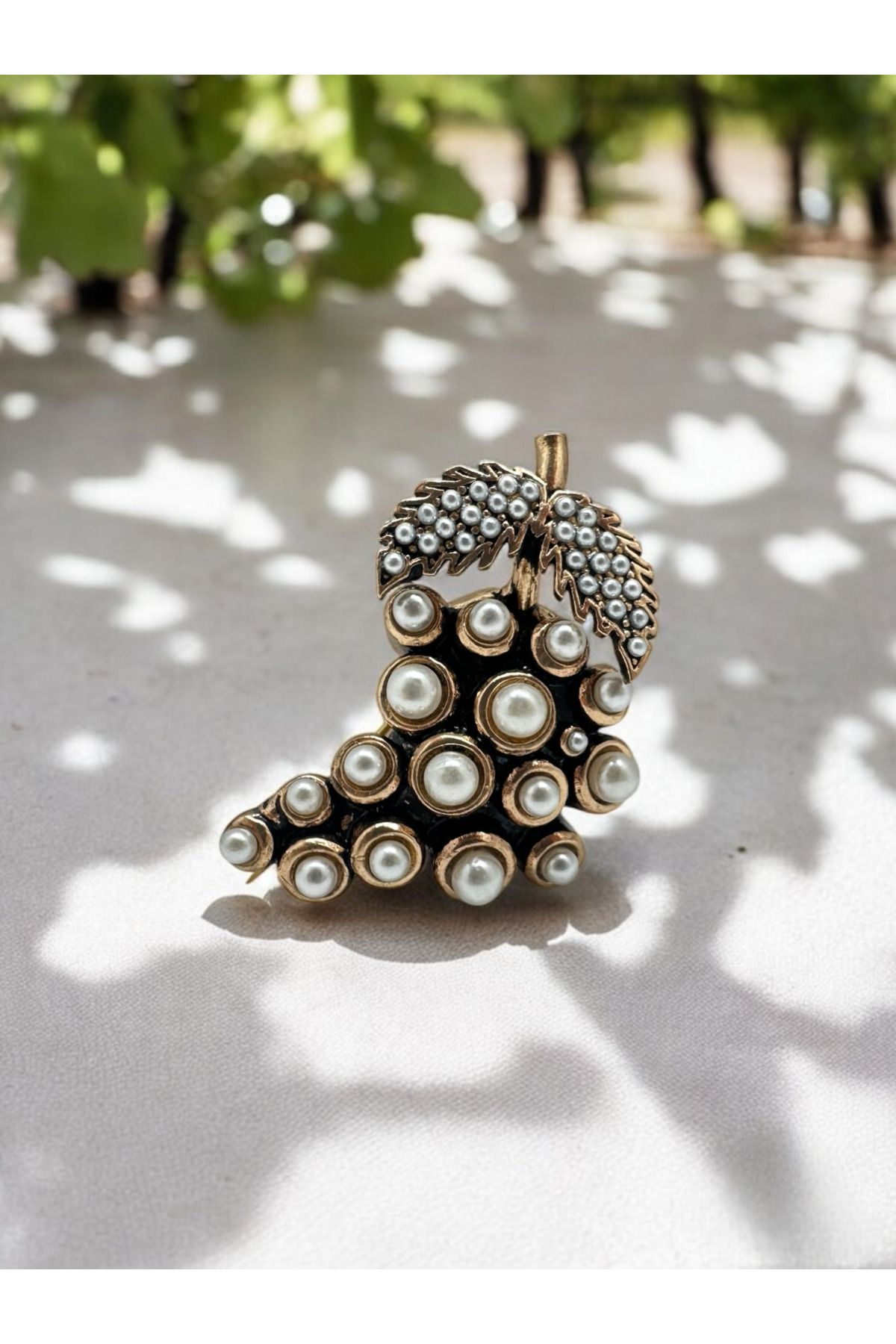 FUYA JEWELLERY ÜZÜM BROŞ