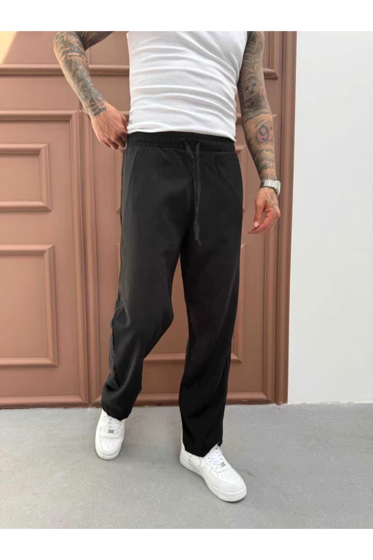 Risk Wear Premium Baggy Tarz Jogger Esnek Pantolon