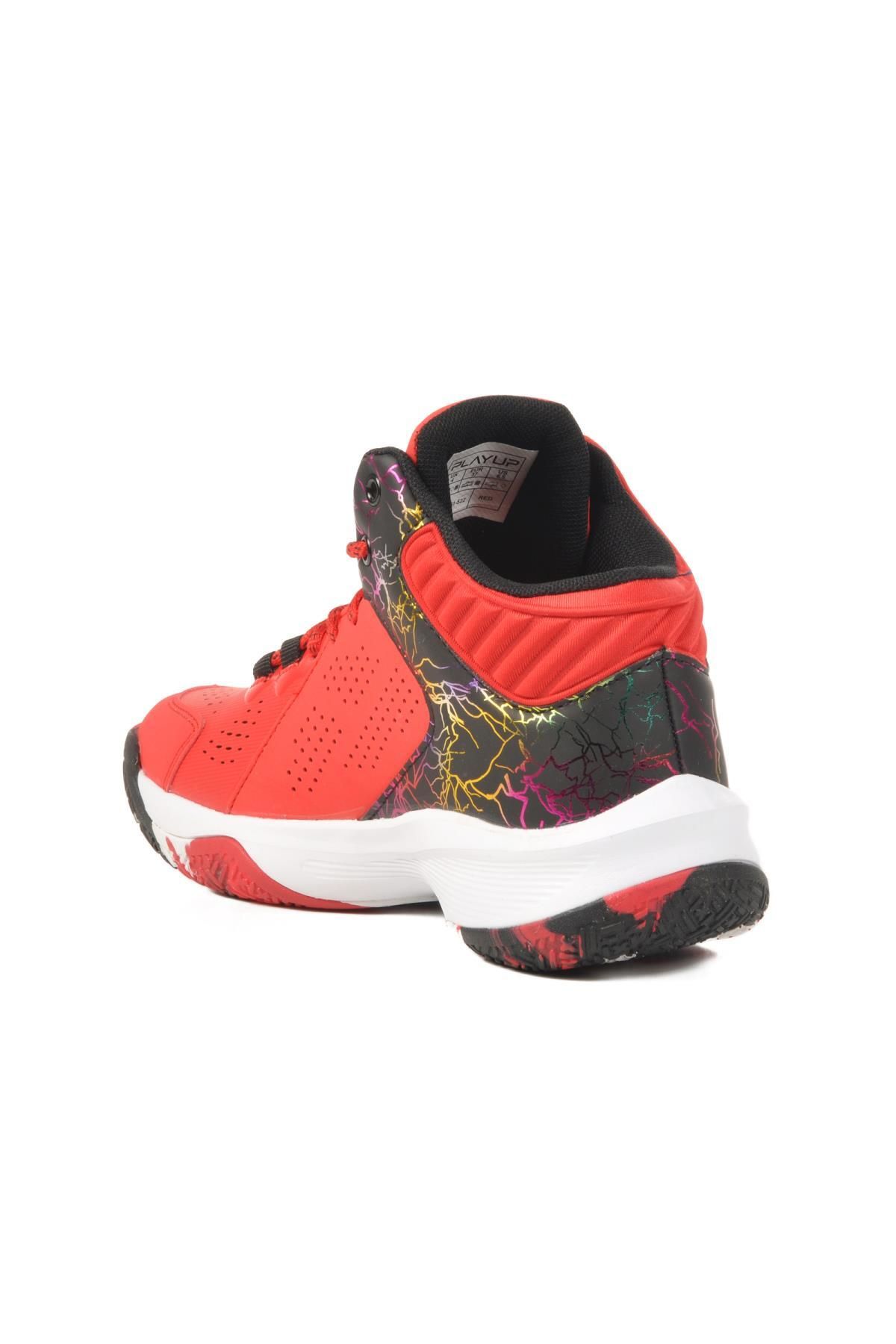 WALKWAY-Red Basketball Shoe Playup Ms-251-522 m 4