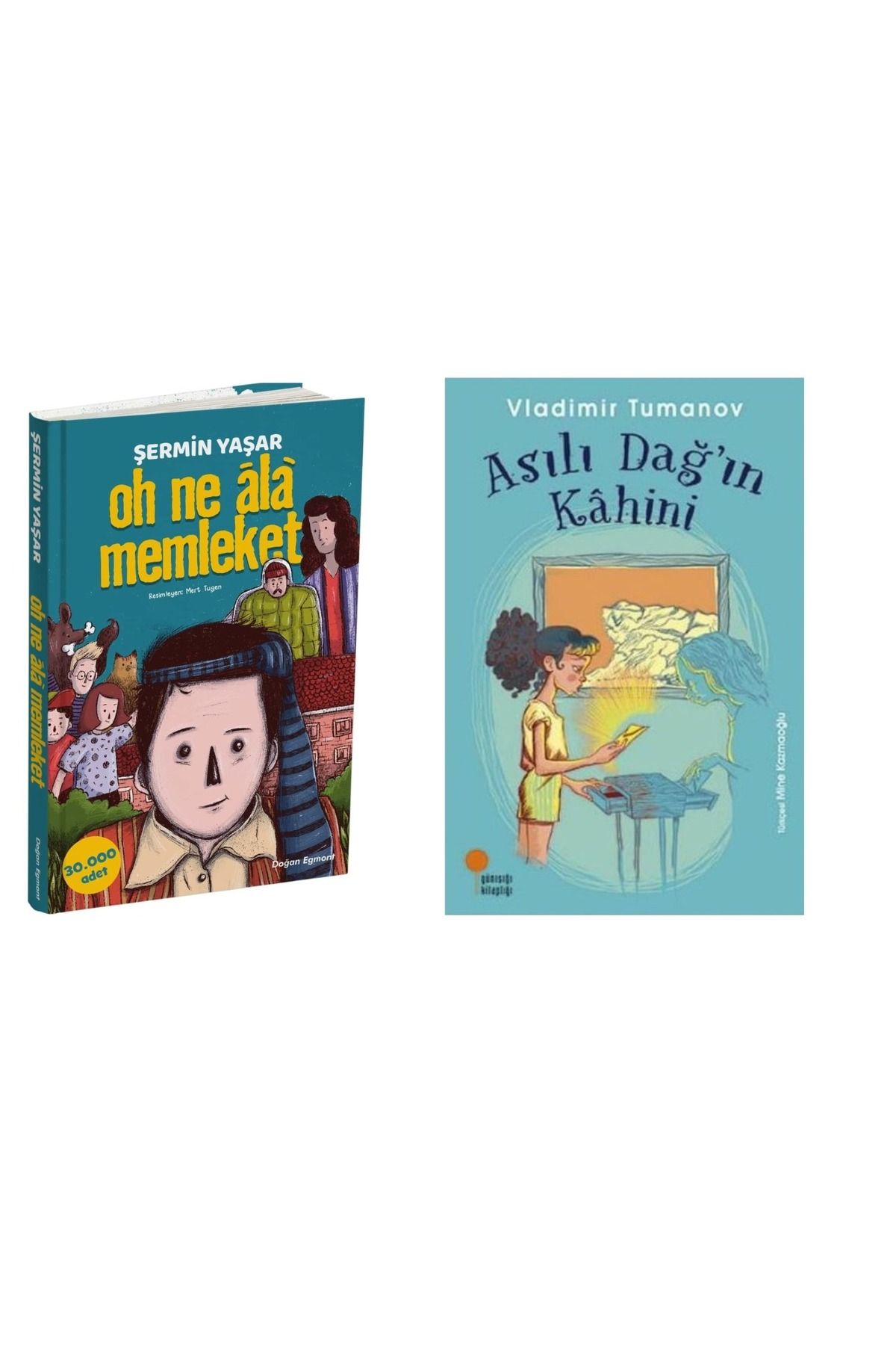 Günışığı Kitaplığı Asılı Dağın Kahini & Oh Ne Ala Memleket ( Şermin Yaşar ) ( 2 Li Set )