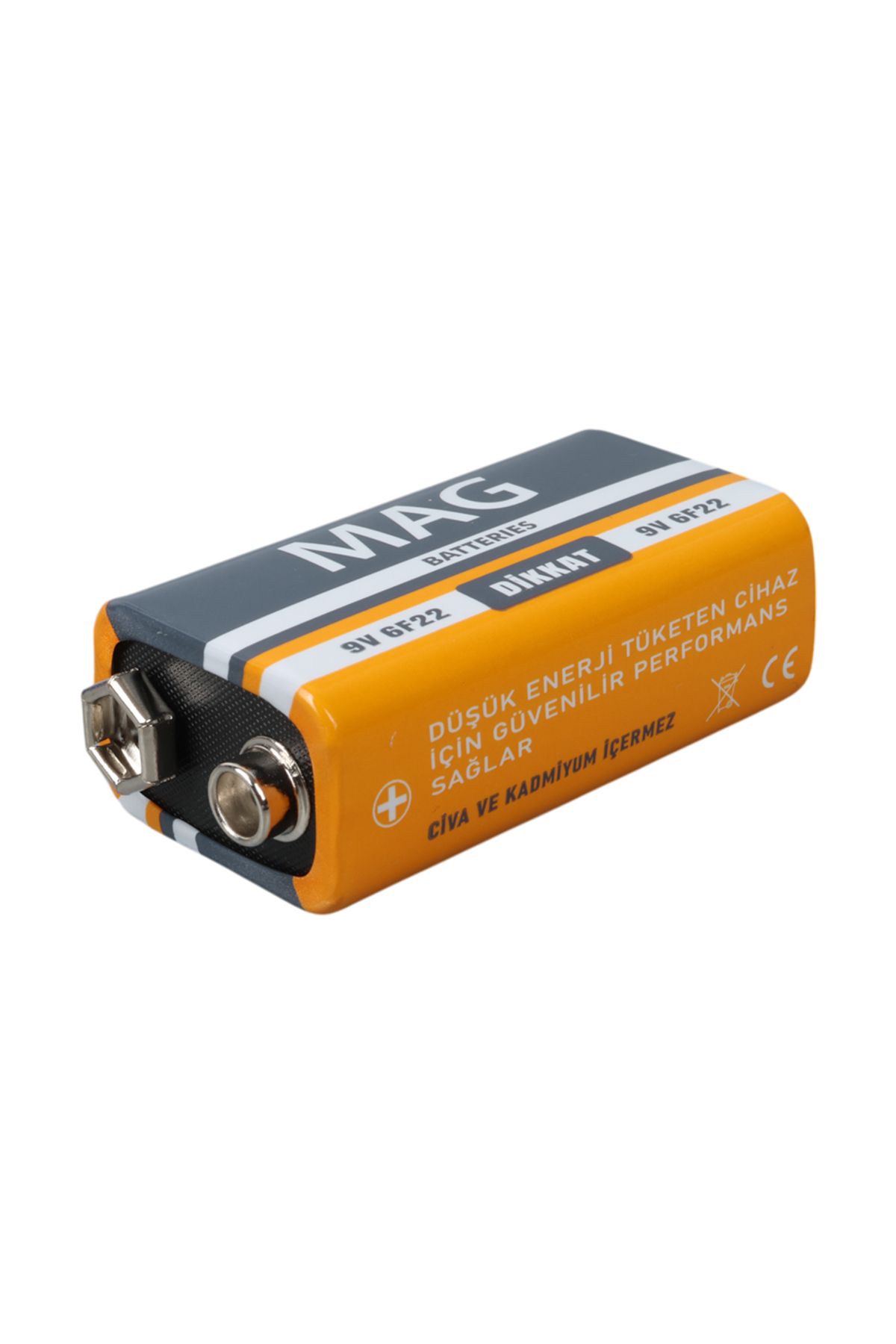 EFORTELEKOM ÇİNKO KARBON 9 VOLT PİL (TEKLİ)