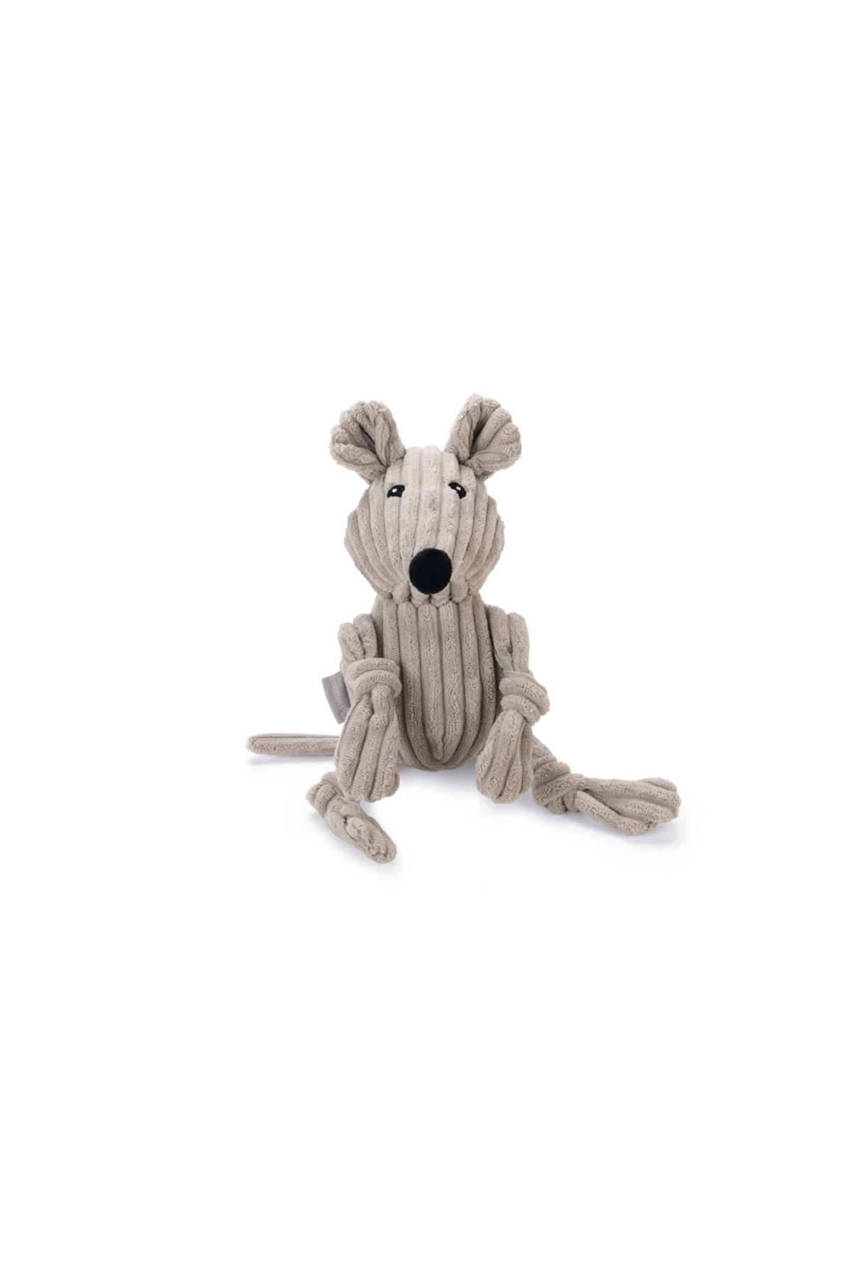 Beeztees Köpek Oyuncağı, Fare, Kadife, Gri, 30x11x11,5cm