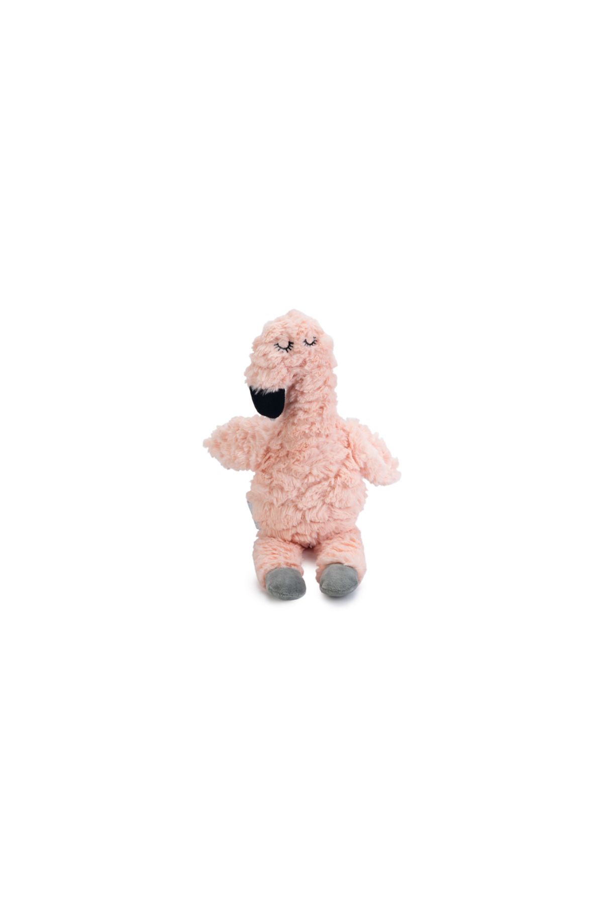 Beeztees Yavru Köpek Oyuncağı, Kalp Atışlı, Flamingo, Peluş, Pembe, 30x21x5cm