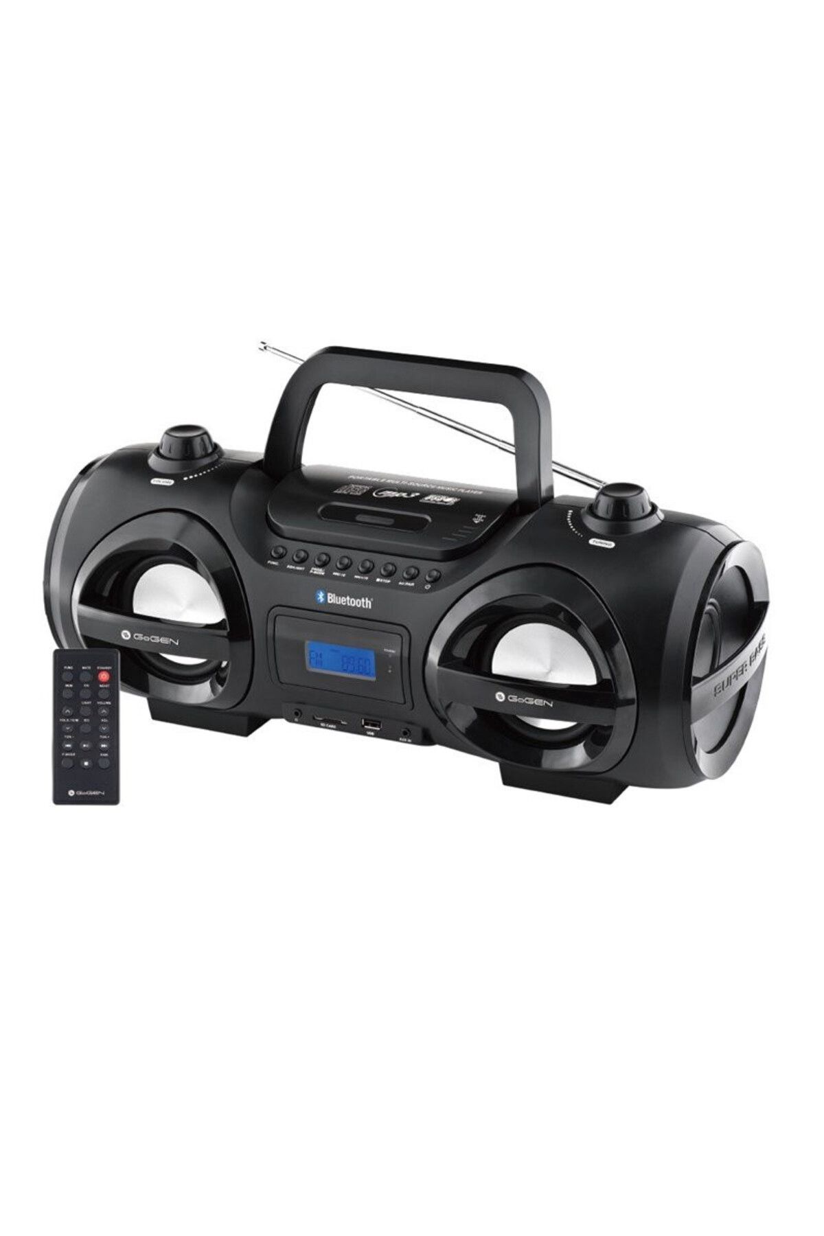 Gogen-FM Radio With CD And Bluetooth CDM 425 Subt, 25 W, CD, Mp3, Usb, Sd Card, Remote Control, Black 1