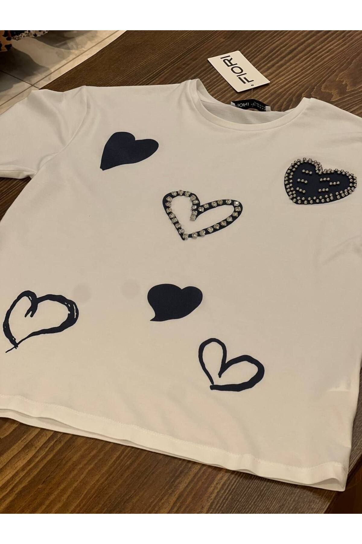 Fiori Baskılı Tshirt