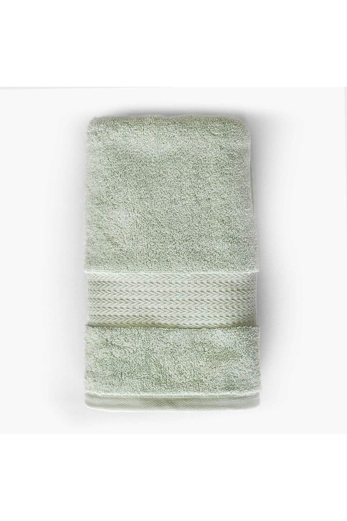 Alesta Home Pamuklu Yeşil El Yüz Havlusu 50x90 cm HVL049