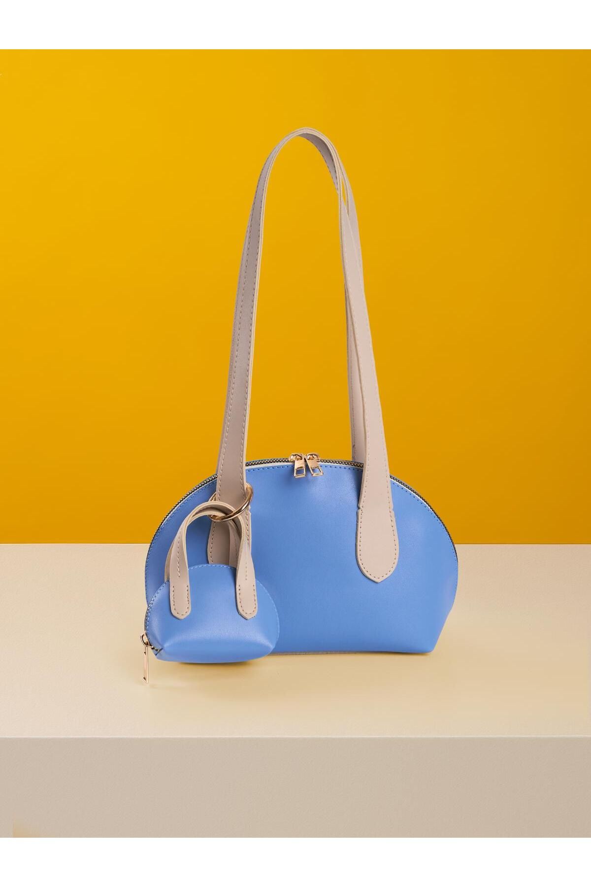 HONEY BAG LOLİ Mini Çantalı Charm Detaylı Uzun Saplı Kadın El ve Kol Çantası