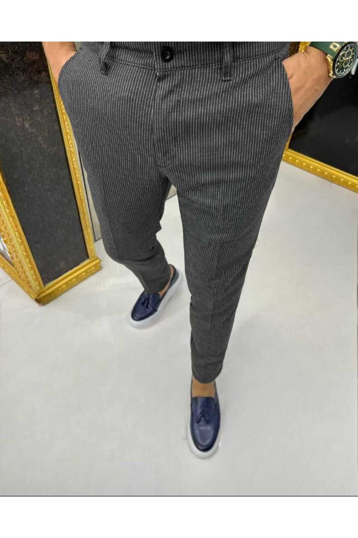 tomıross Tomiross-Antoni Erkek Slim Fit Kumaş Pantolon ANTONI-1633