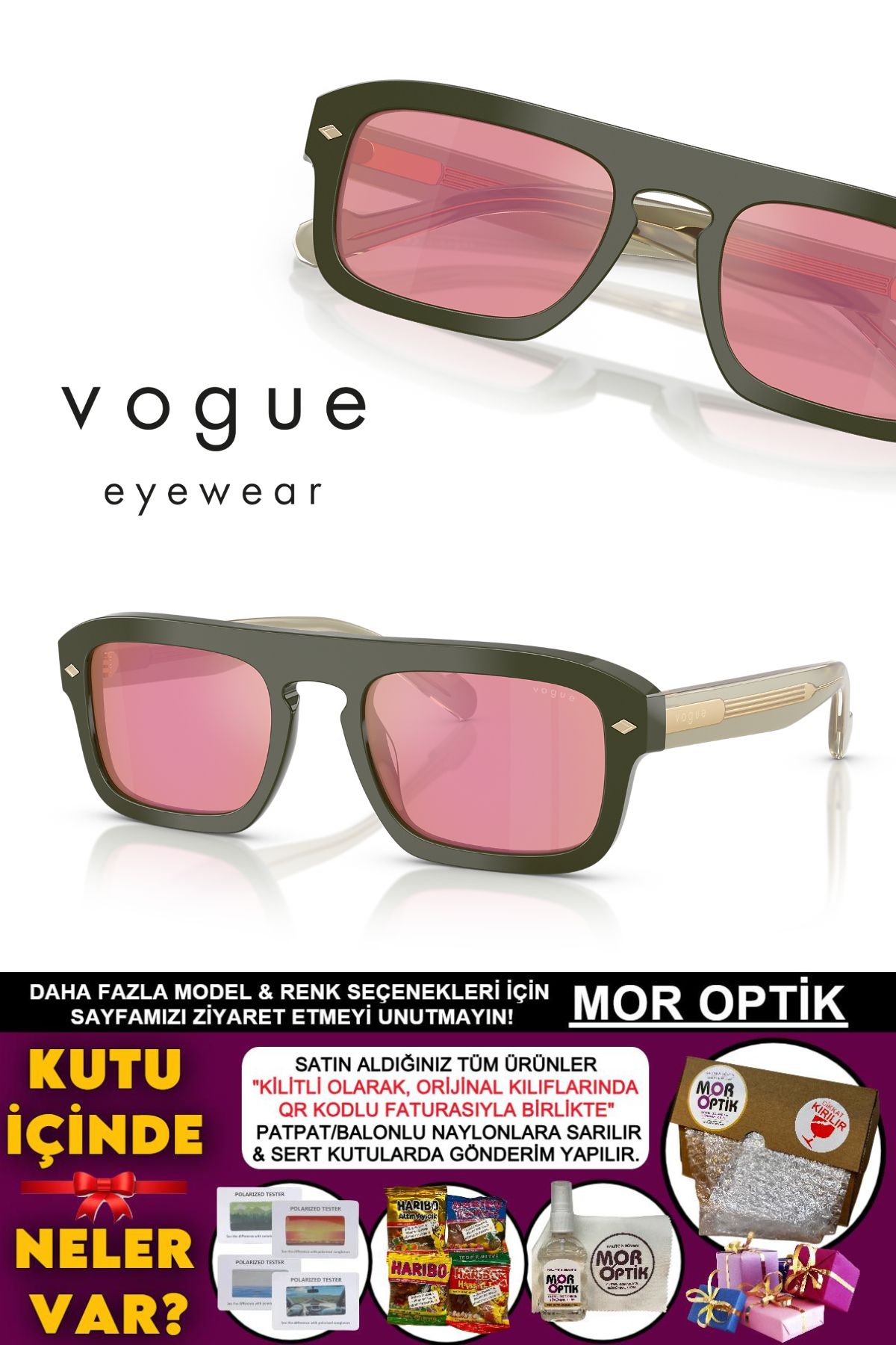 Vogue VO5620S 53-21-145 2N "ASİMETRİK DİZAYN"