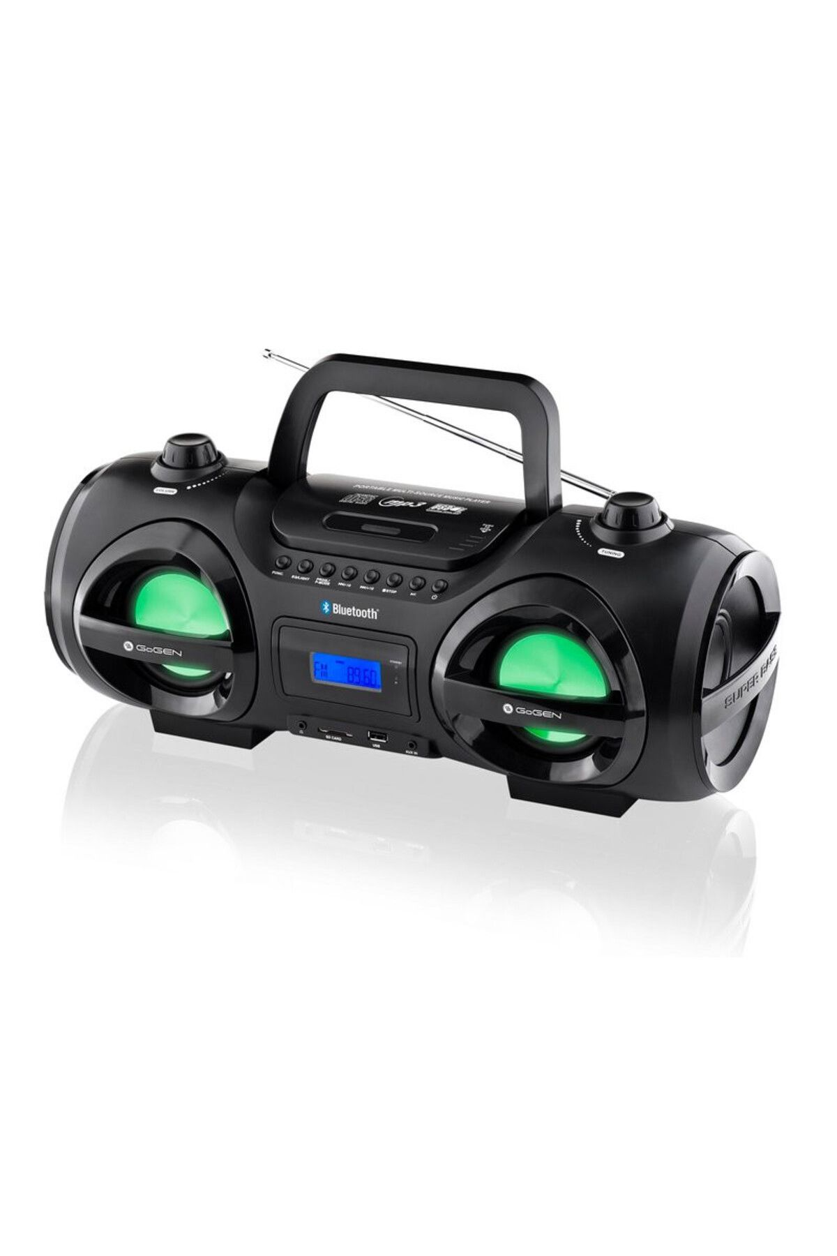 Gogen-FM Radio With CD And Bluetooth CDM 425 Subt, 25 W, CD, Mp3, Usb, Sd Card, Remote Control, Black 3