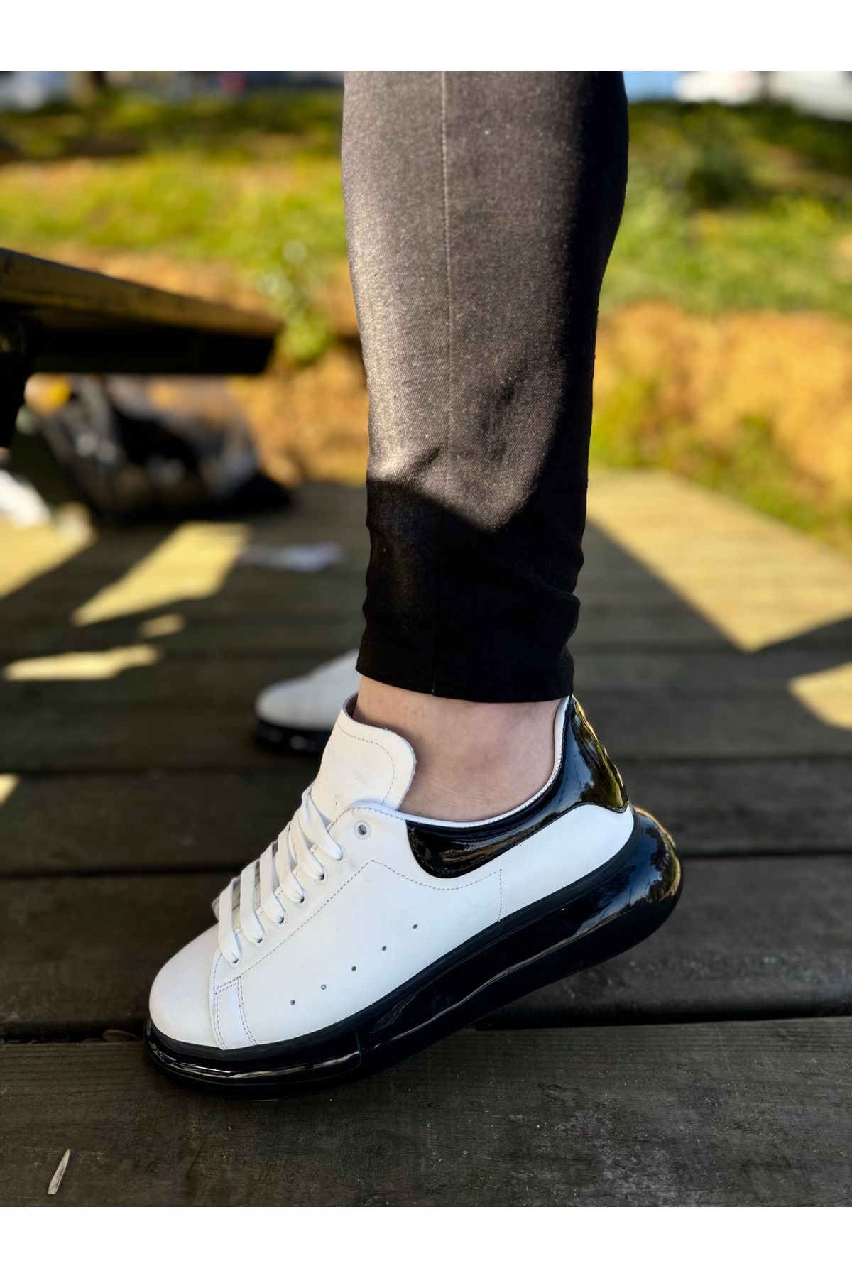 zımba ayakkabı İç dış komple deri ithal tabanlı Sneaker
