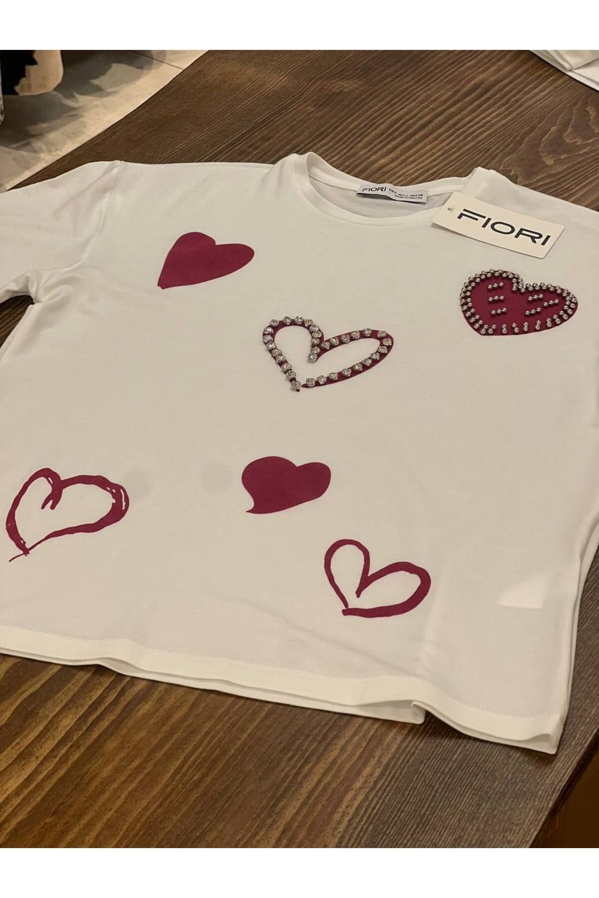 Fiori Baskılı Tshirt