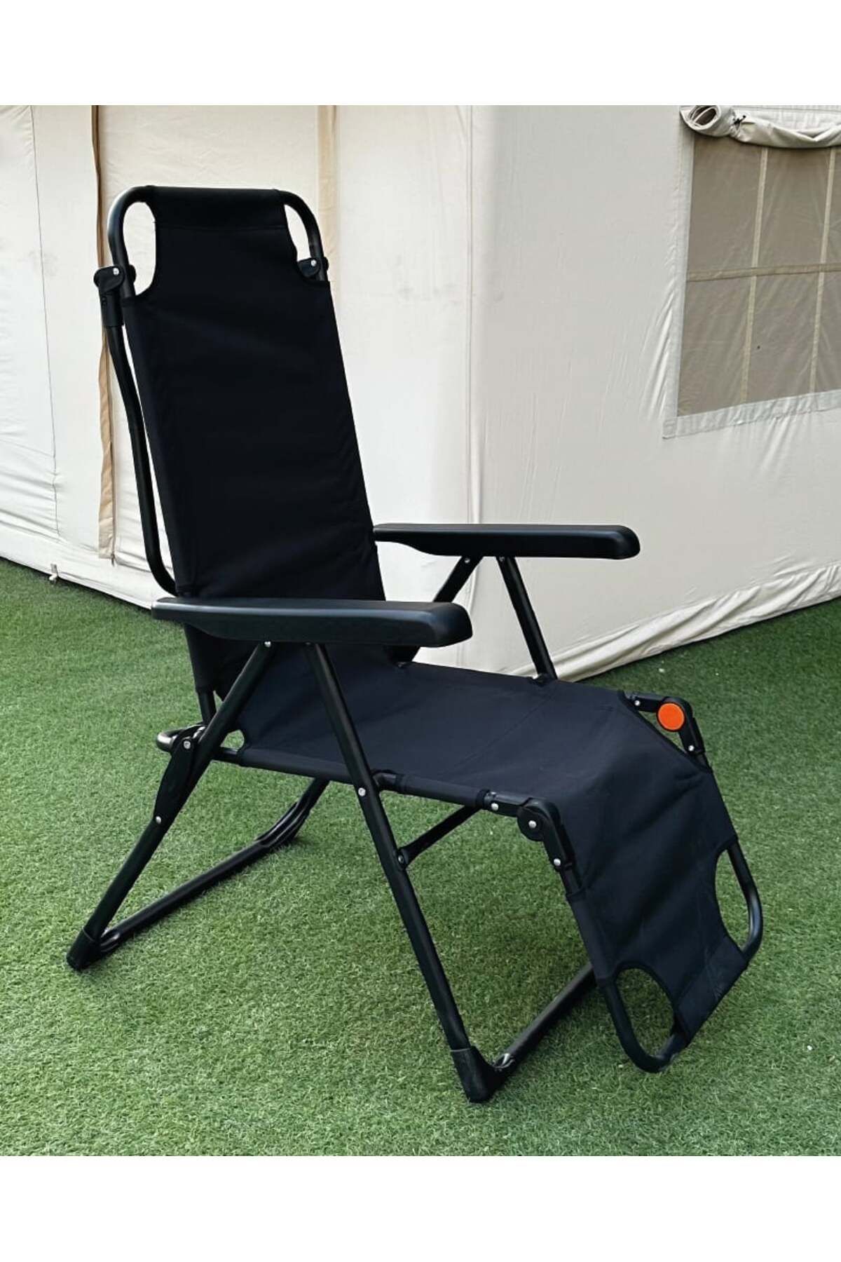 NURGAZ KAMP NURGAZ Campout Üçü Bir Arada Kampet Şezlong Sandalye (NG C151)