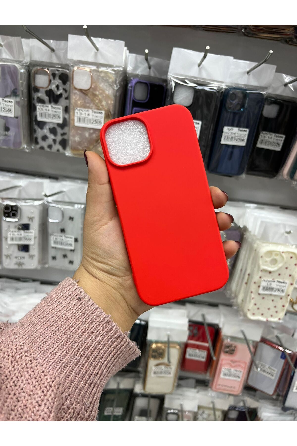 TECNOTREND Apple İphone 15 Mara lansman silikon kılıf