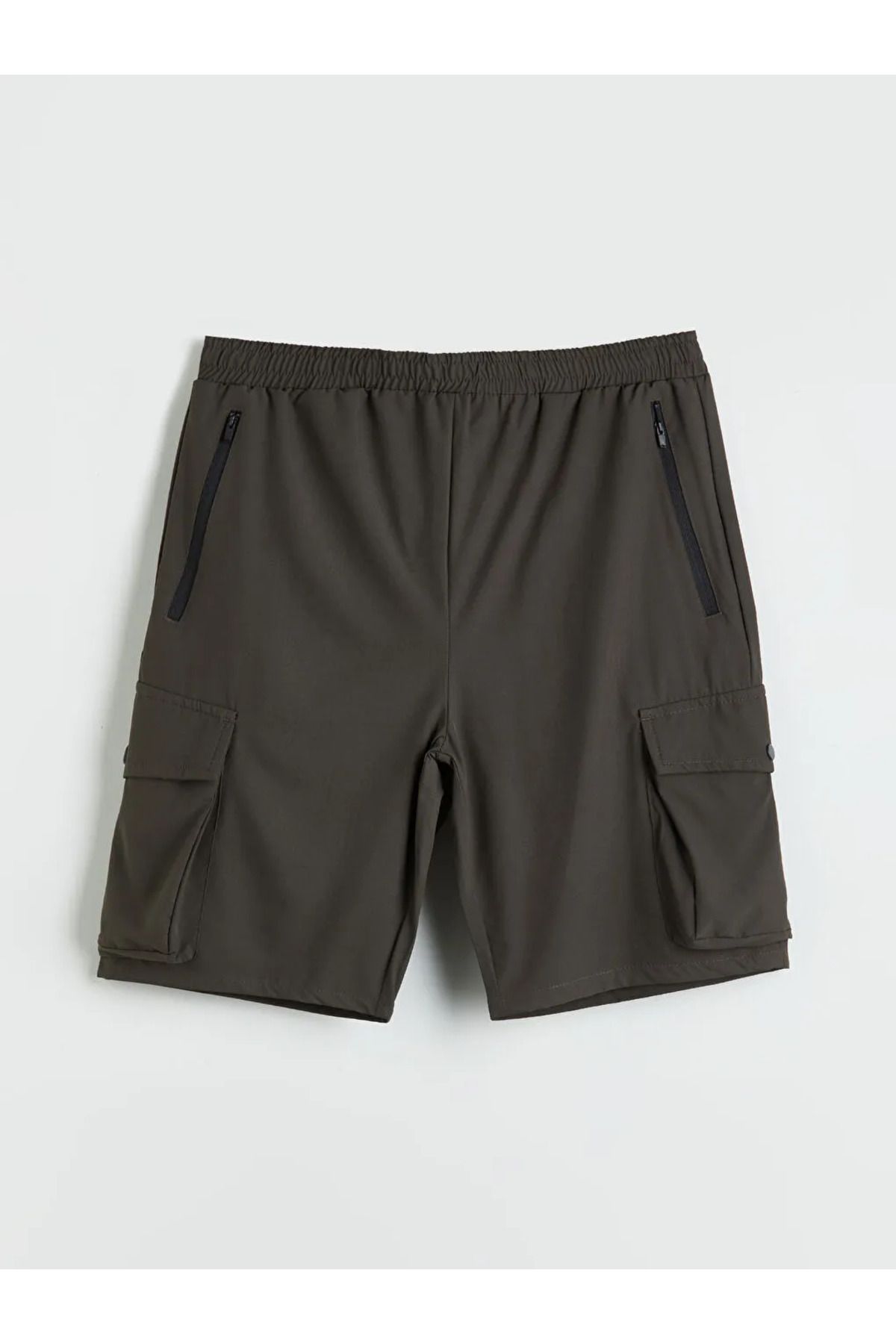 LC Waikiki XSIDE ACTIVE Haki Standart Kalıp Erkek Kargo Spor Şort