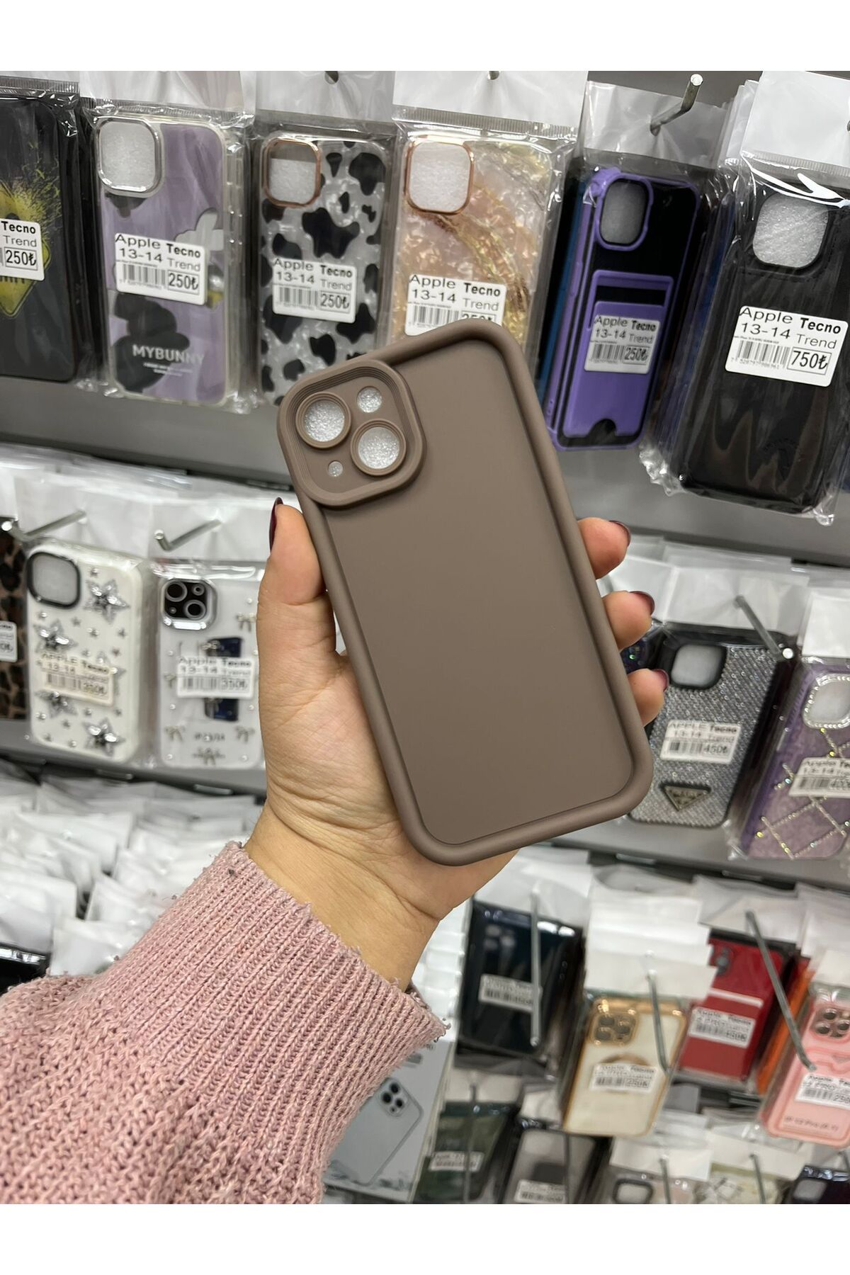 TECNOTREND Apple İphone 15 Biye Silikon kılıf