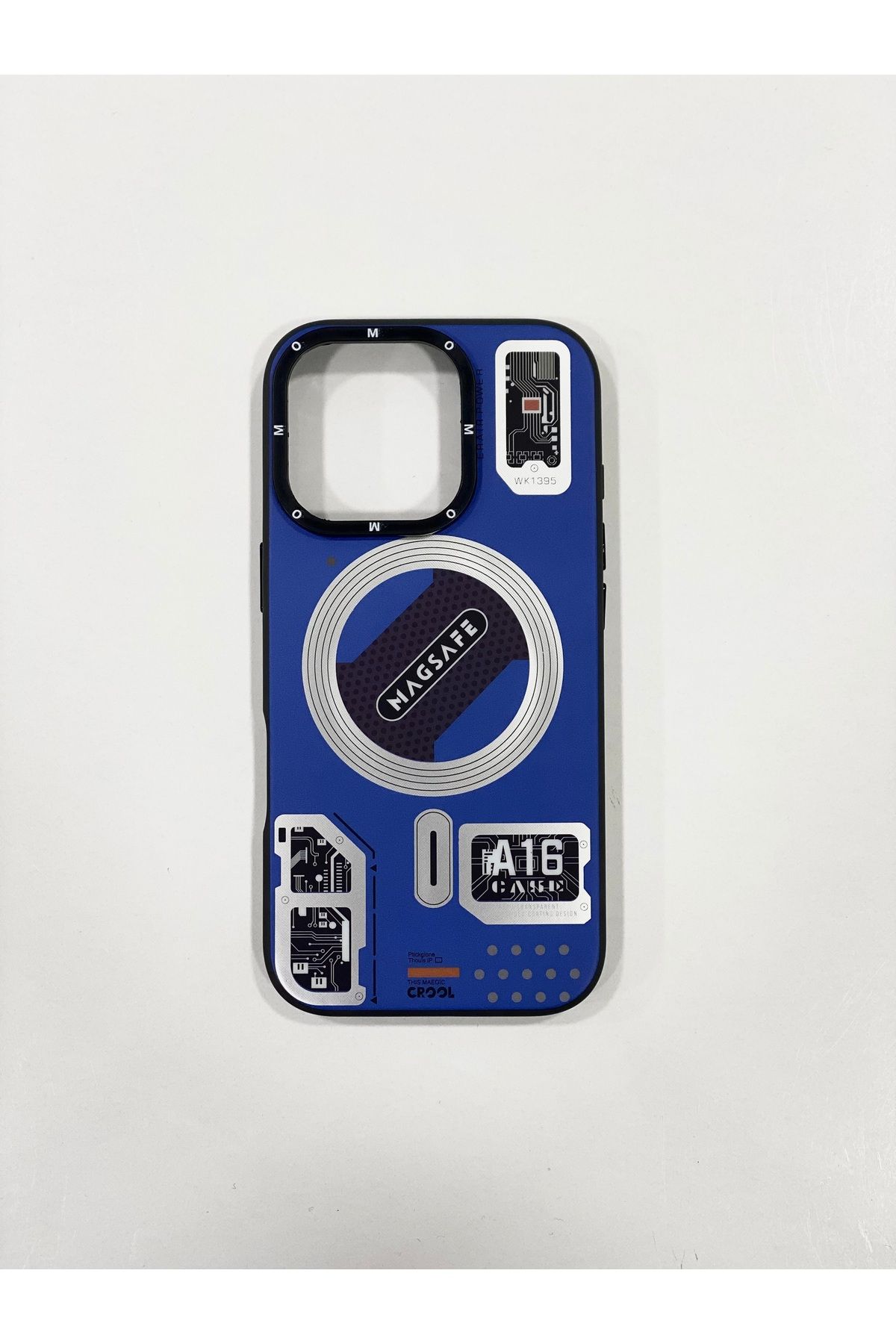 KLF iPhone 16 Pro MagSafe ŞARJ ÖZELLİKLİ DESENLİ KILIF ULTRA KORUMA