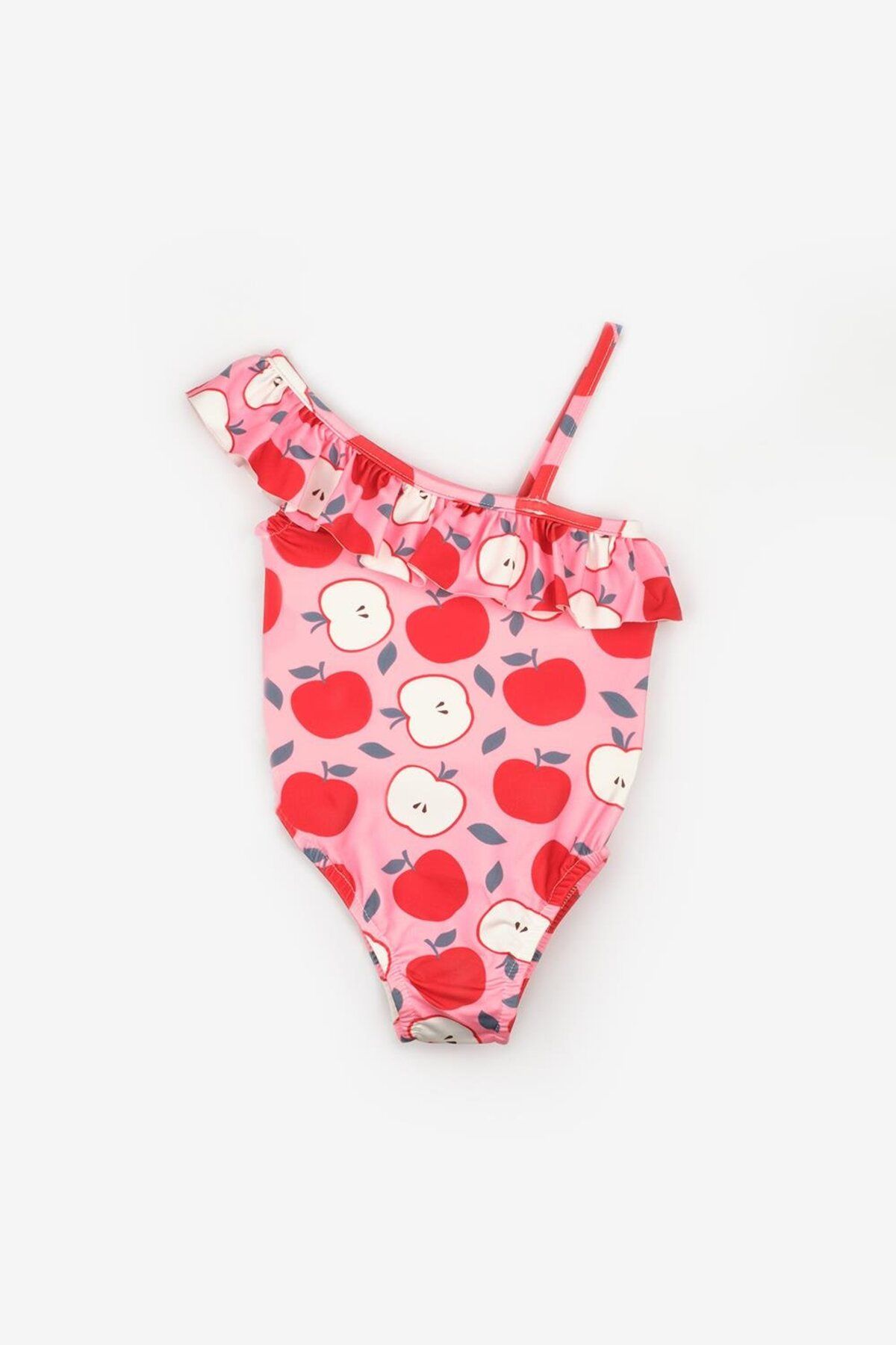 Le Mabelle Costum De Baie Pentru Fete Cu Model De Mere Roz Femeie - 7 years