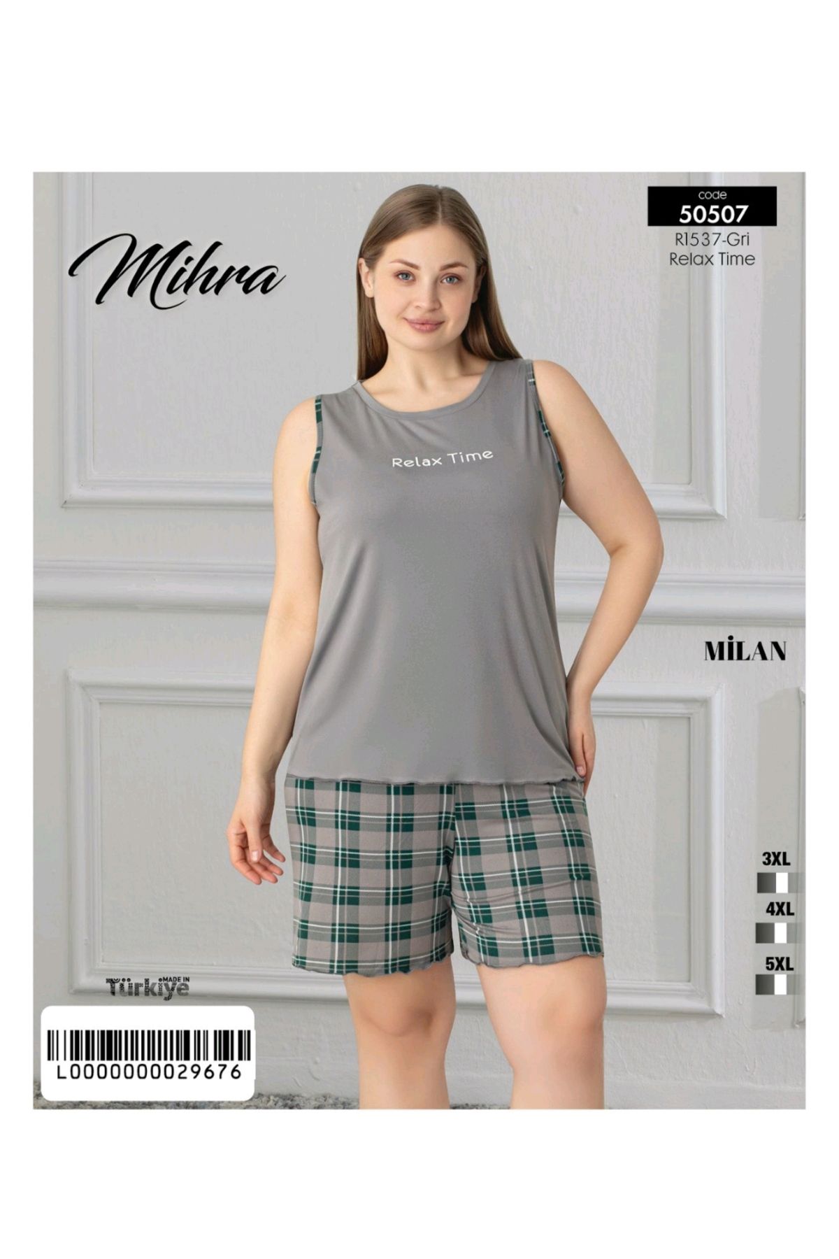 Mihra Büyük Beden Pijama Takımı