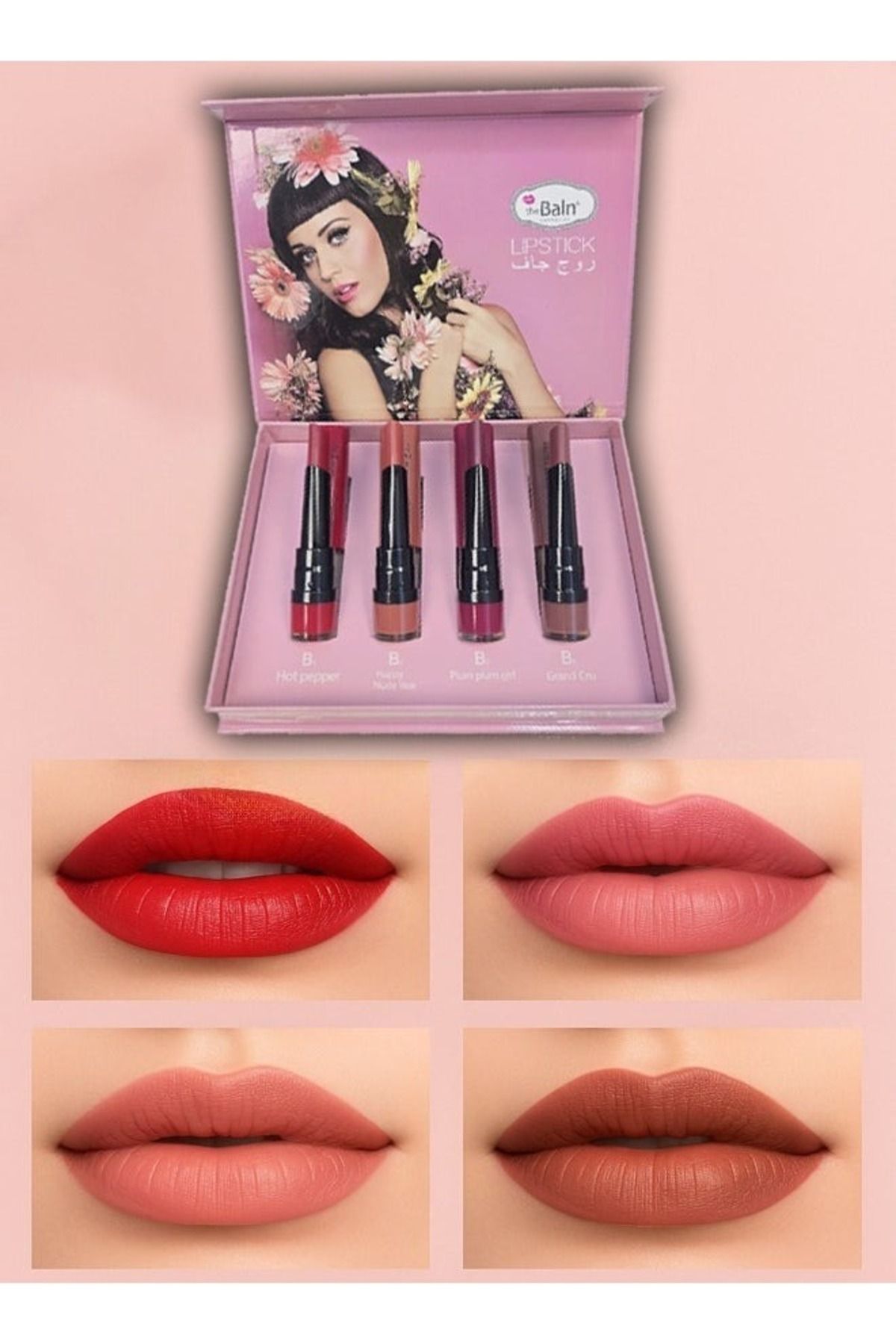 the balm-The Baln Luxury Rouge Collection, Assorted Colors for an Attractive Look 1
