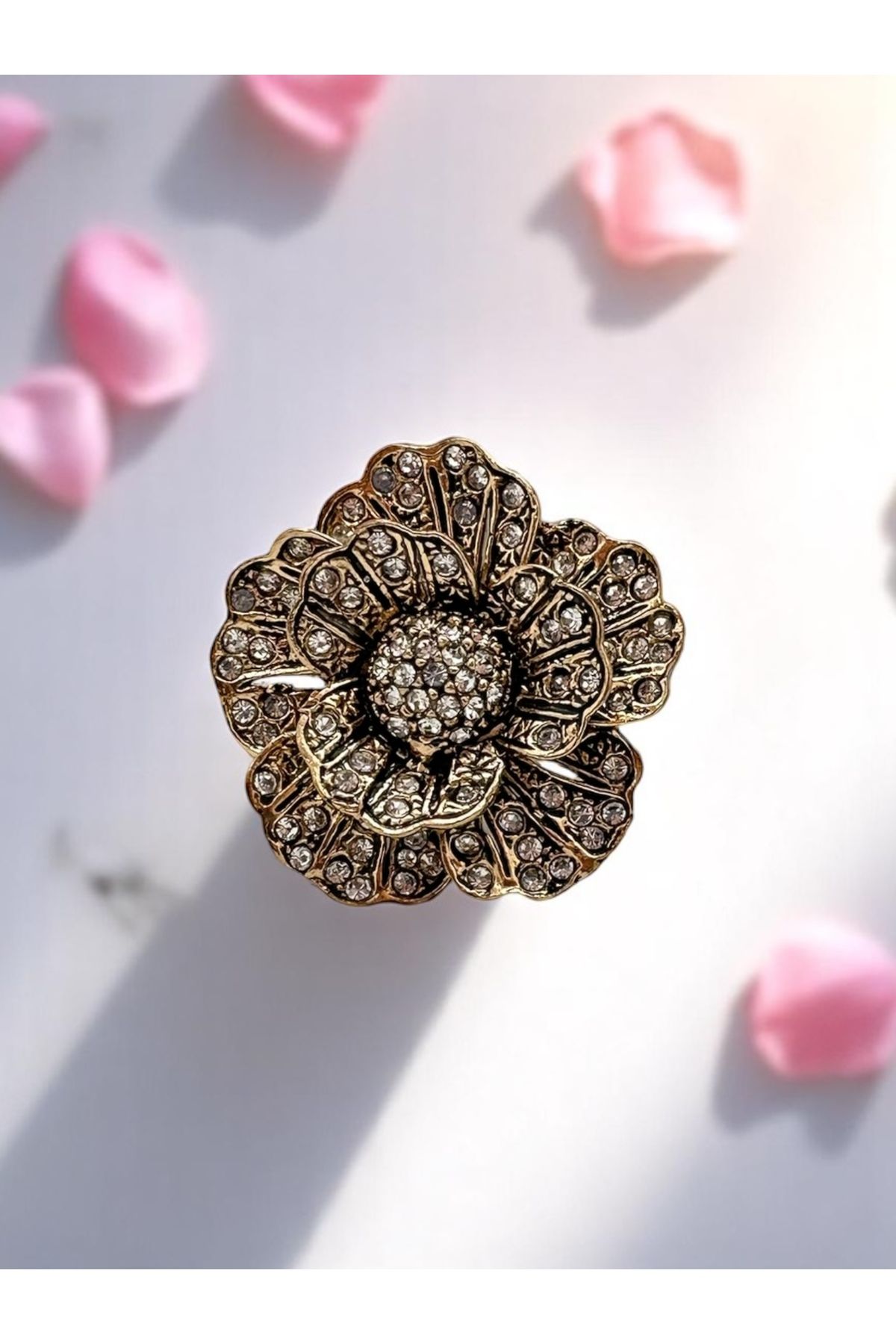 FUYA JEWELLERY ÇİÇEK BROŞ