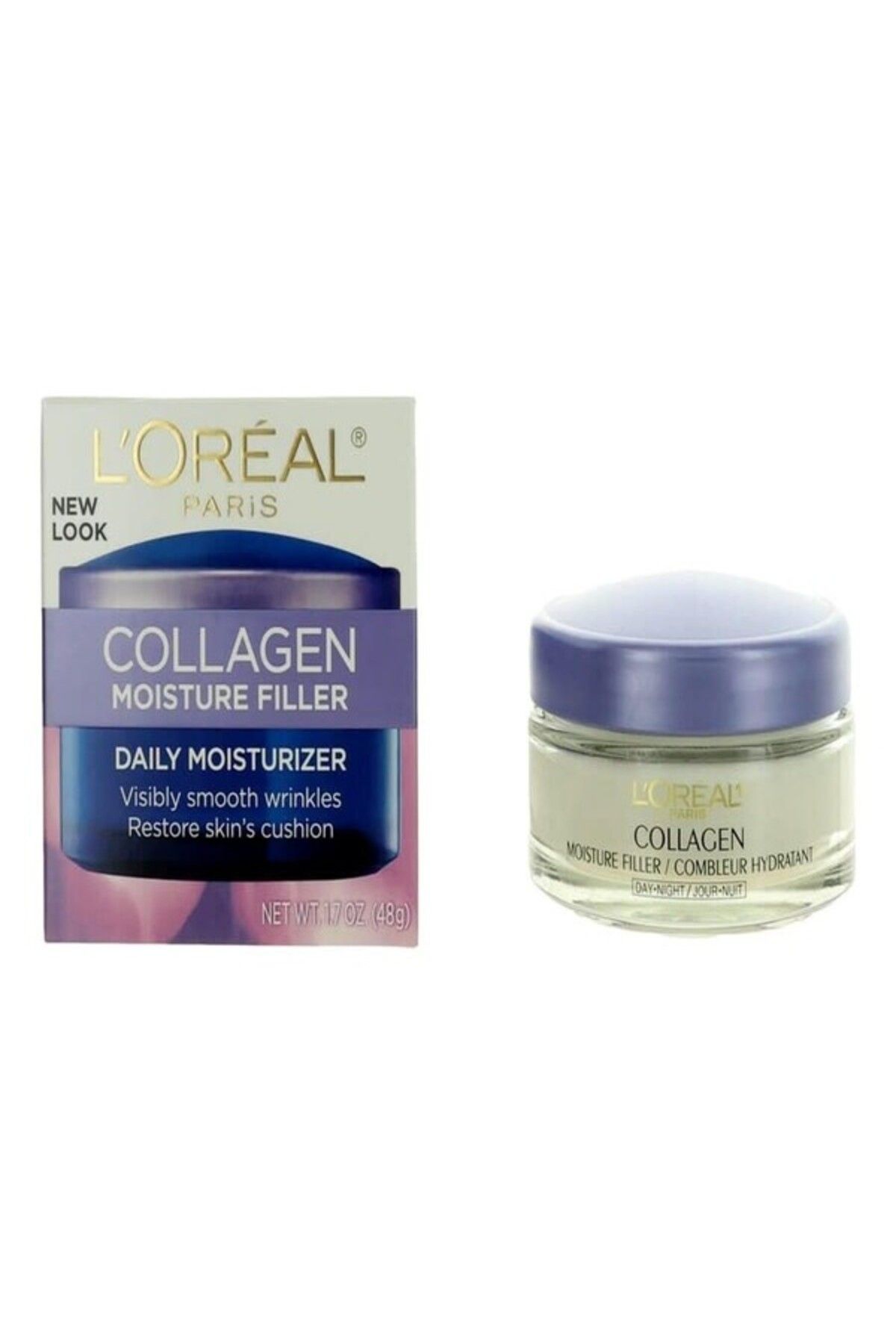 L'oreal Collagen Nem Dolgusu Günlük Nemlendirici 1.7 oz Cilt Bakımı