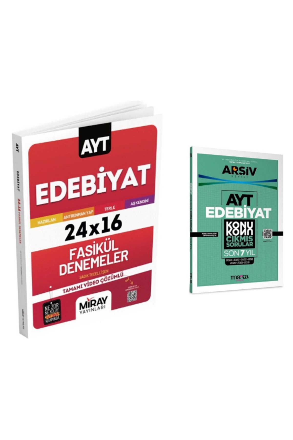 Yargı Yayınları 2025 miray ayt edebiyat deneme ve ayt edebiyat çıkmış soru