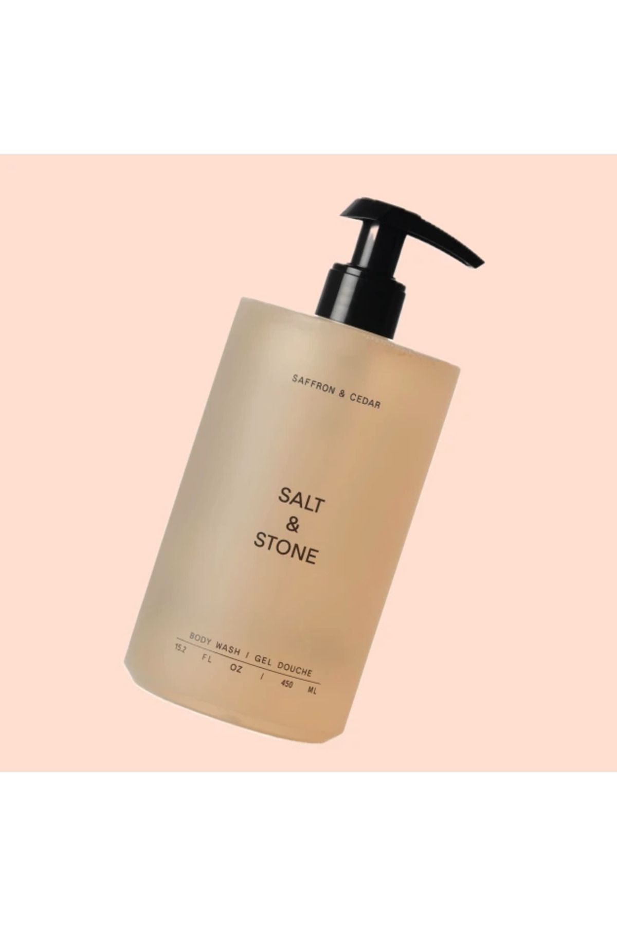 Salt & Stone Gel De Dus Cu Saffron & Cedar, Salt & Stone, 450ml Unisex - One Size