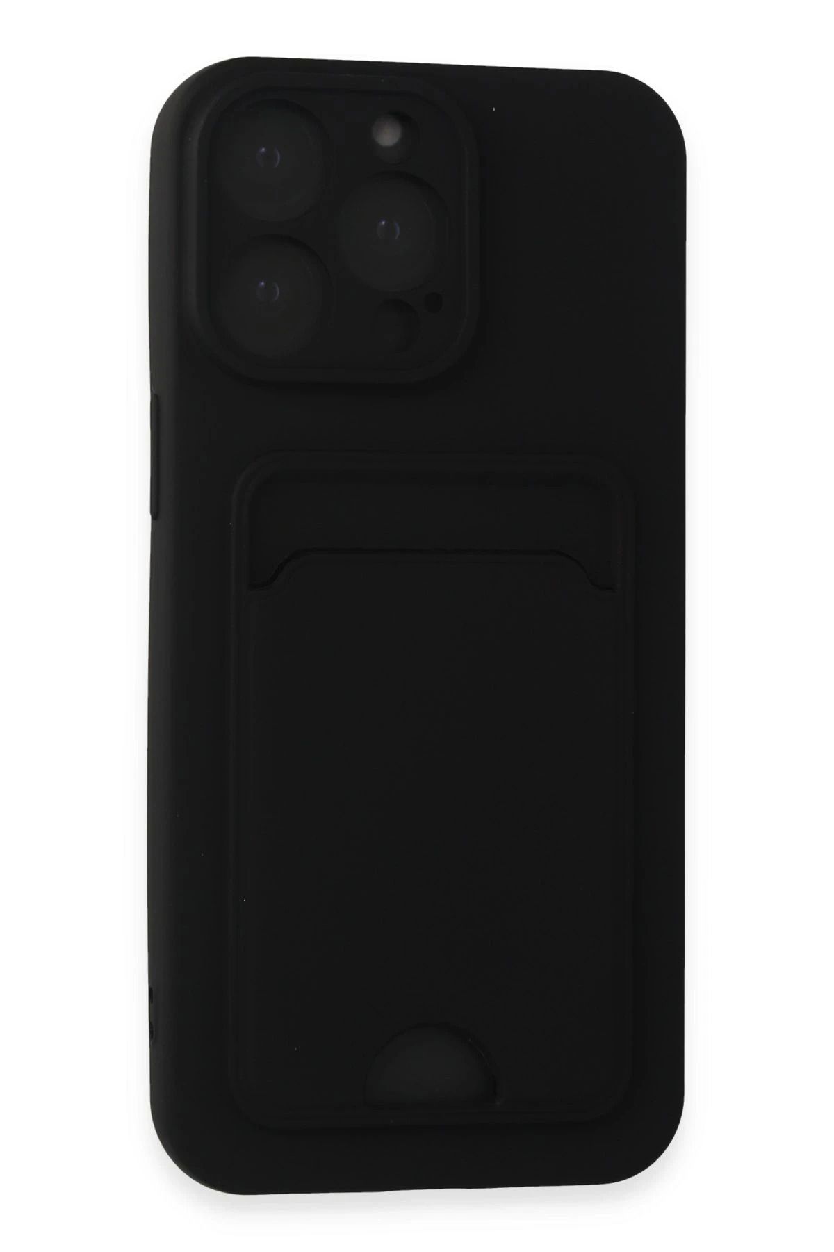 Zentico -iPhone 15 Pro Max Kılıf Kelvin Kartvizitli Silikon