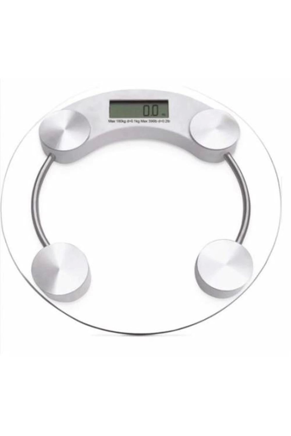 Techfit Tartı TF-1051 Dijital Cam Yuvarlak