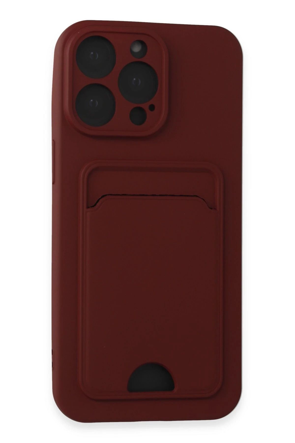 Zentico -iPhone 15 Pro Max Kılıf Kelvin Kartvizitli Silikon