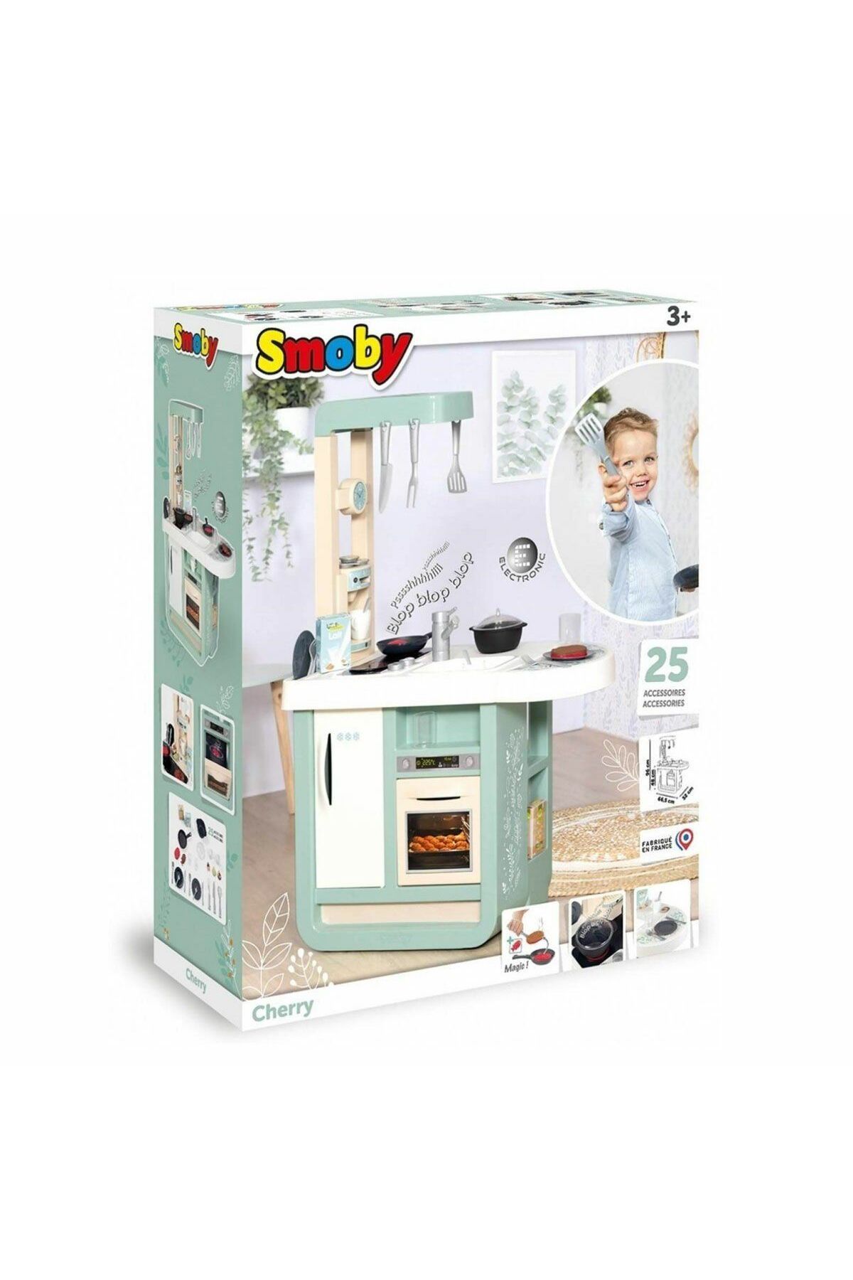 Aymir Ticaret 7600310914 Smoby Cherry Kitchen Mutfak Oyun Seti