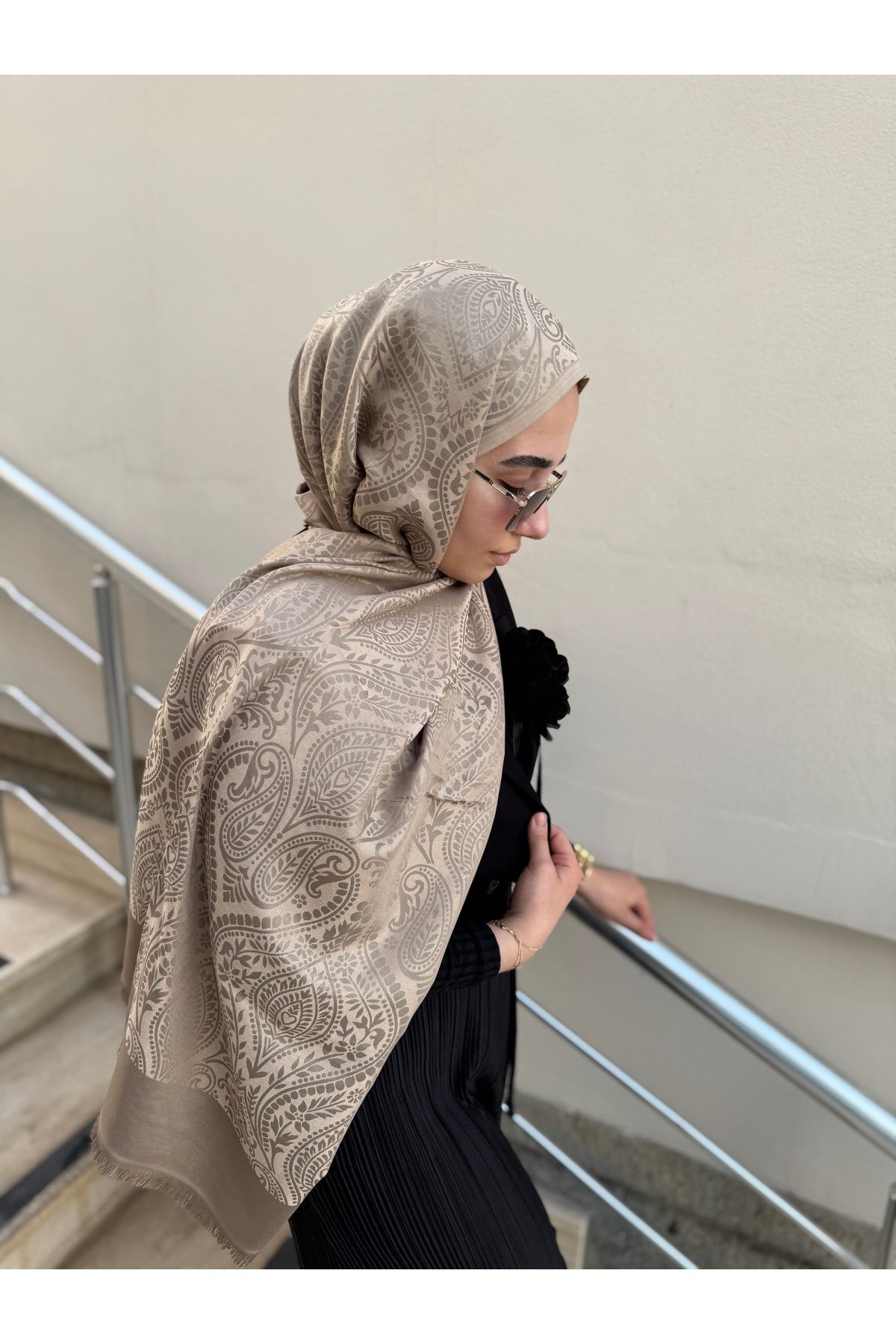 Butik Yaseminofficial Etnik Desen Şal