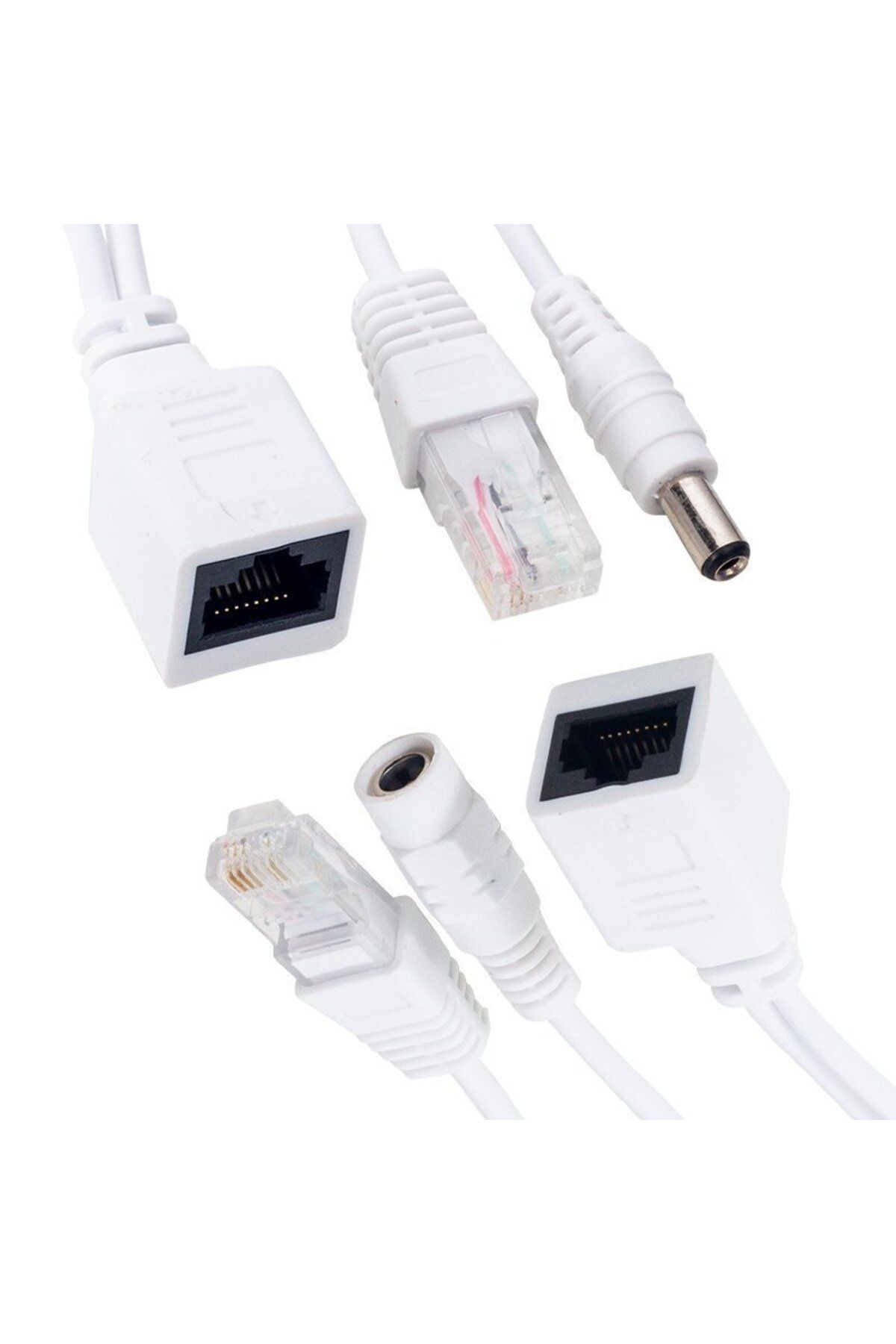 POEBGO FAMİLY'S IP KAMERA POE KABLOSU PASİF POE SPLITTER DİŞİ ERKEK POWER UÇ (5162)