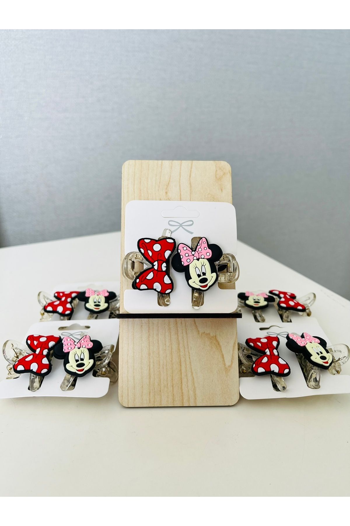 zeynepin atolyesi Minnie Mouse 2'li Küçük Mandal Toka