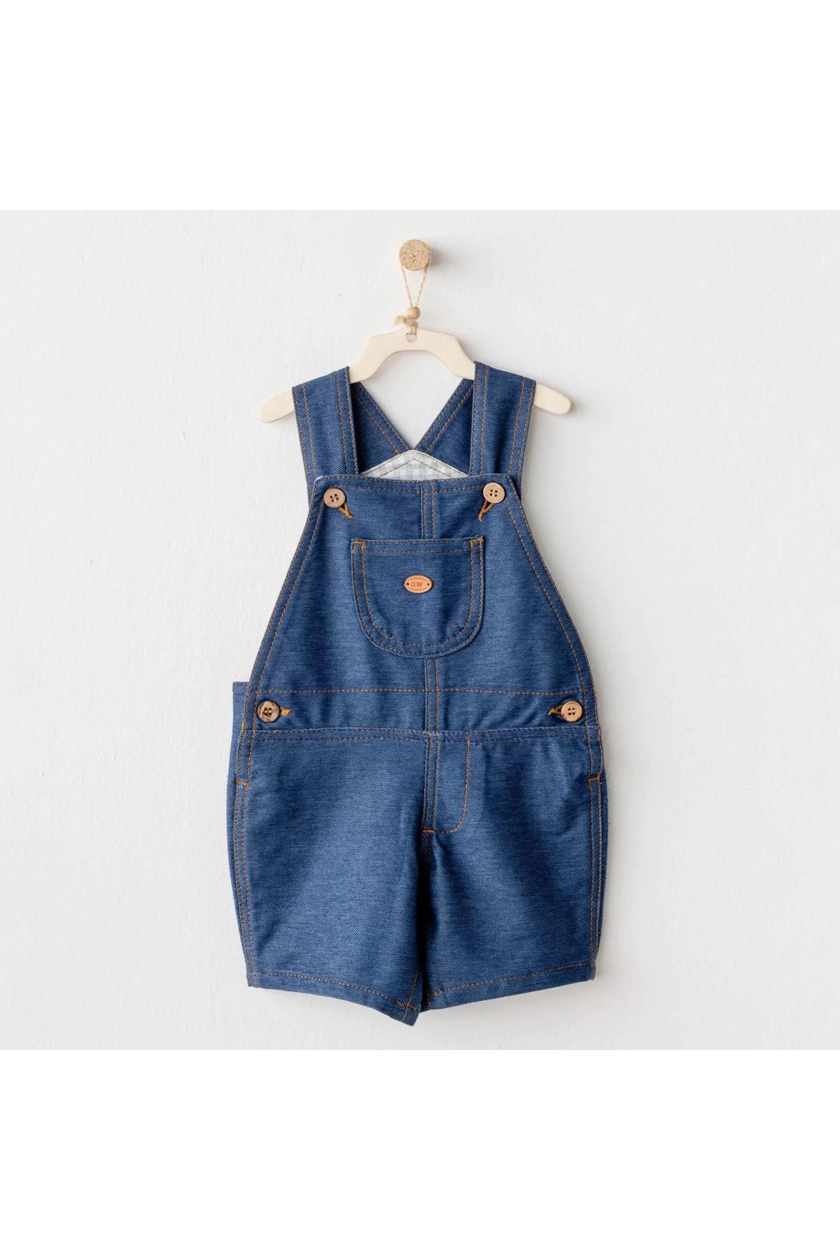 Wear Hype Andywawa Ac25932 Casual Bebek Salopet İndigo