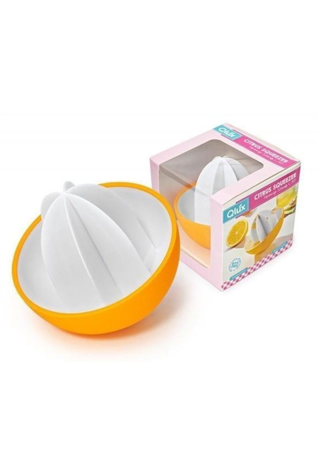 MERGEN STORE Çift Renkli Pratik Narenciye Limon Sıkacağı