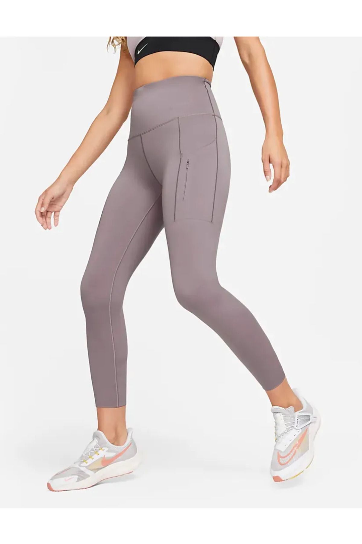 Nike Dri-Fit Go Firm-Support High-Waisted 7/8 Running Kadın Tayt NDD SPORT