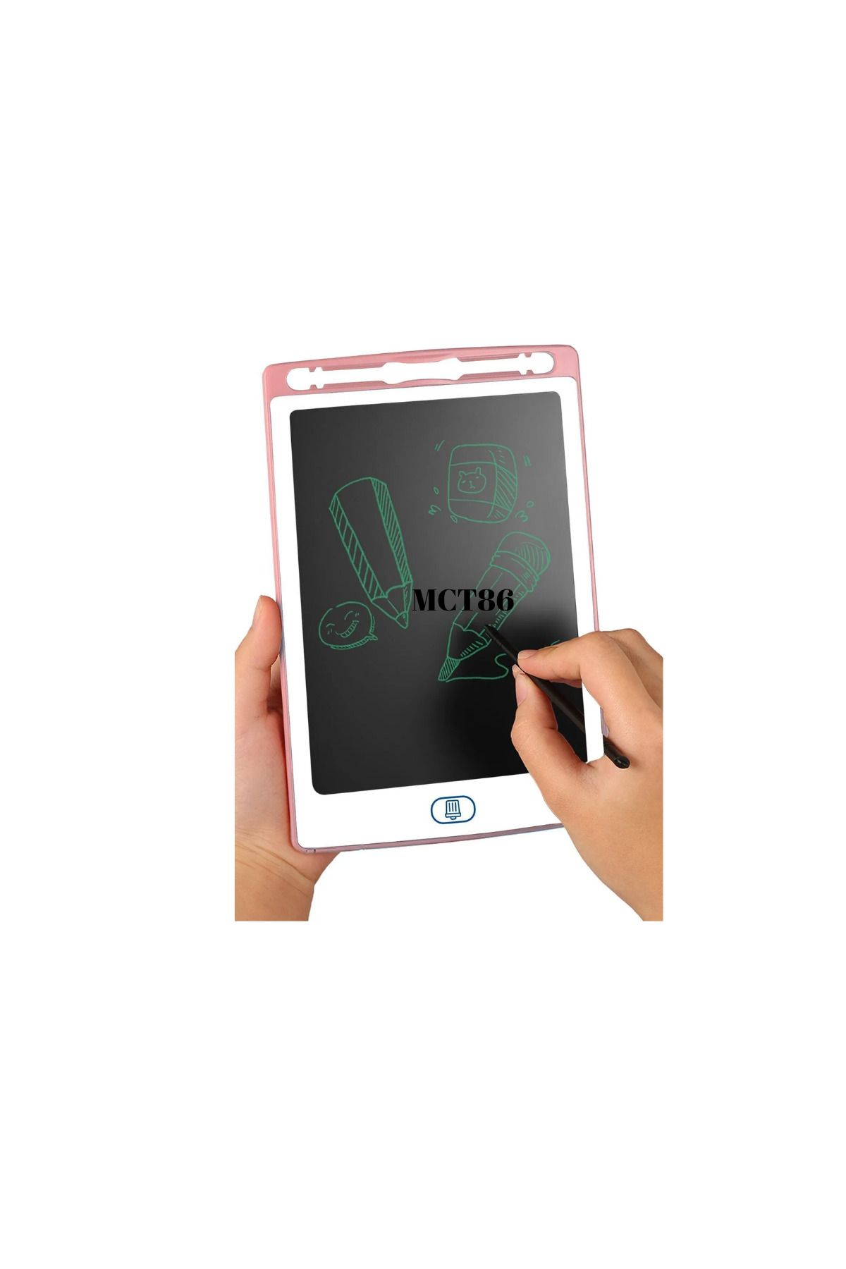 mucit home Grafik Digital Çocuk Yazı Çizim Tableti Lcd 8.5 Inc Ekranlı Bilgisayar Kalemli