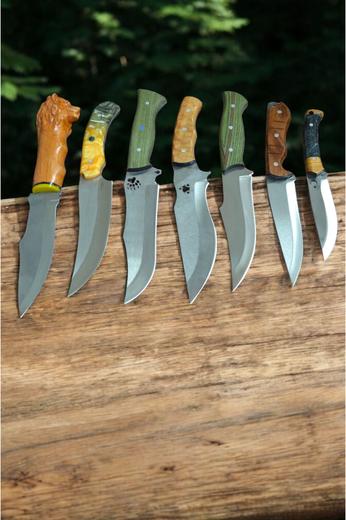 MERTCAN KNİFE 4lü 5li 6li 7li 8li outdoor av ve kamp bıçağı mutfak bıçağı çakı