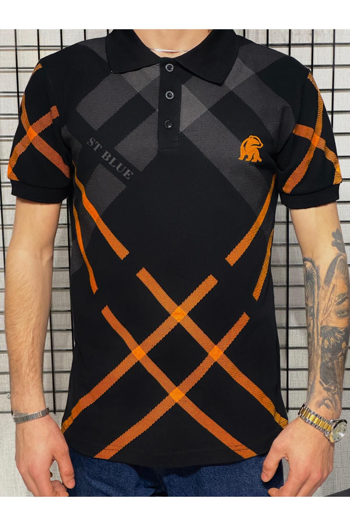 STBLUEGYM polo yaka