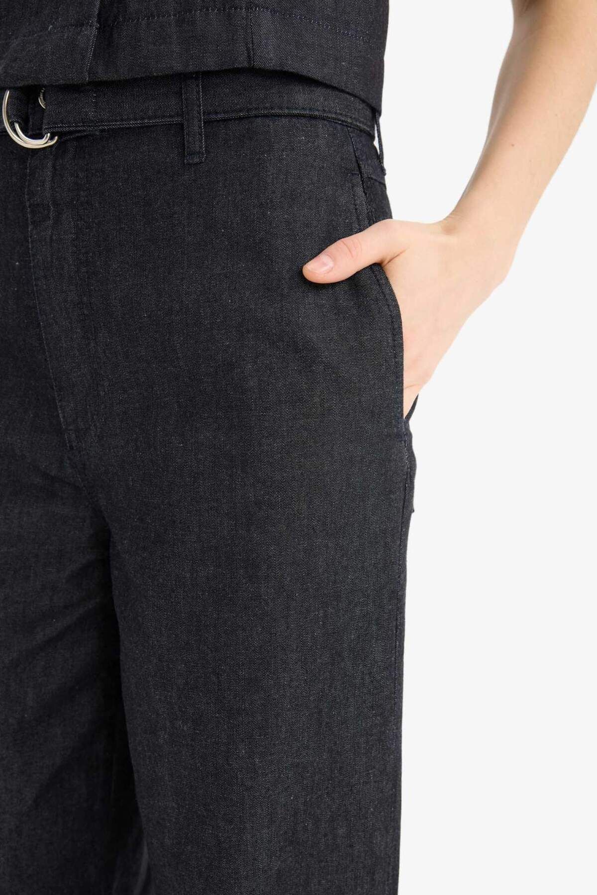 DeFacto-Soft Jean Vest E5798Ax25Sp 7