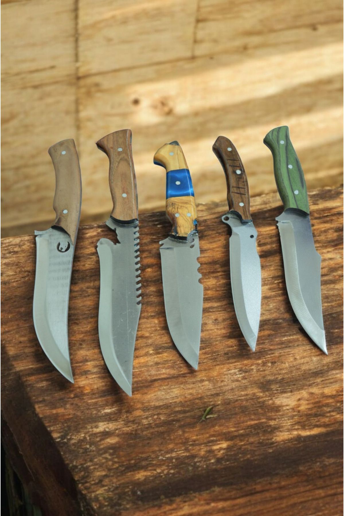 MERTCAN KNİFE 4lü 5li 6li 7li 8li outdoor av ve kamp bıçağı mutfak bıçağı çakı