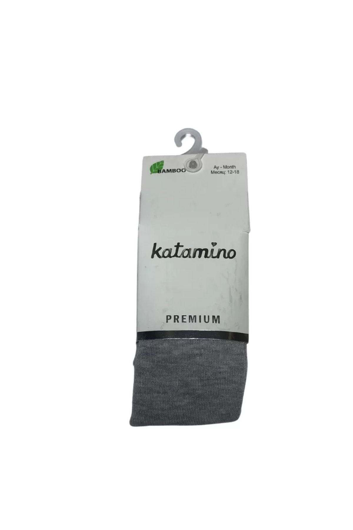 Wear Hype Katamino Liva Bebek Bambu Külotlu Çorap K36000 Gri