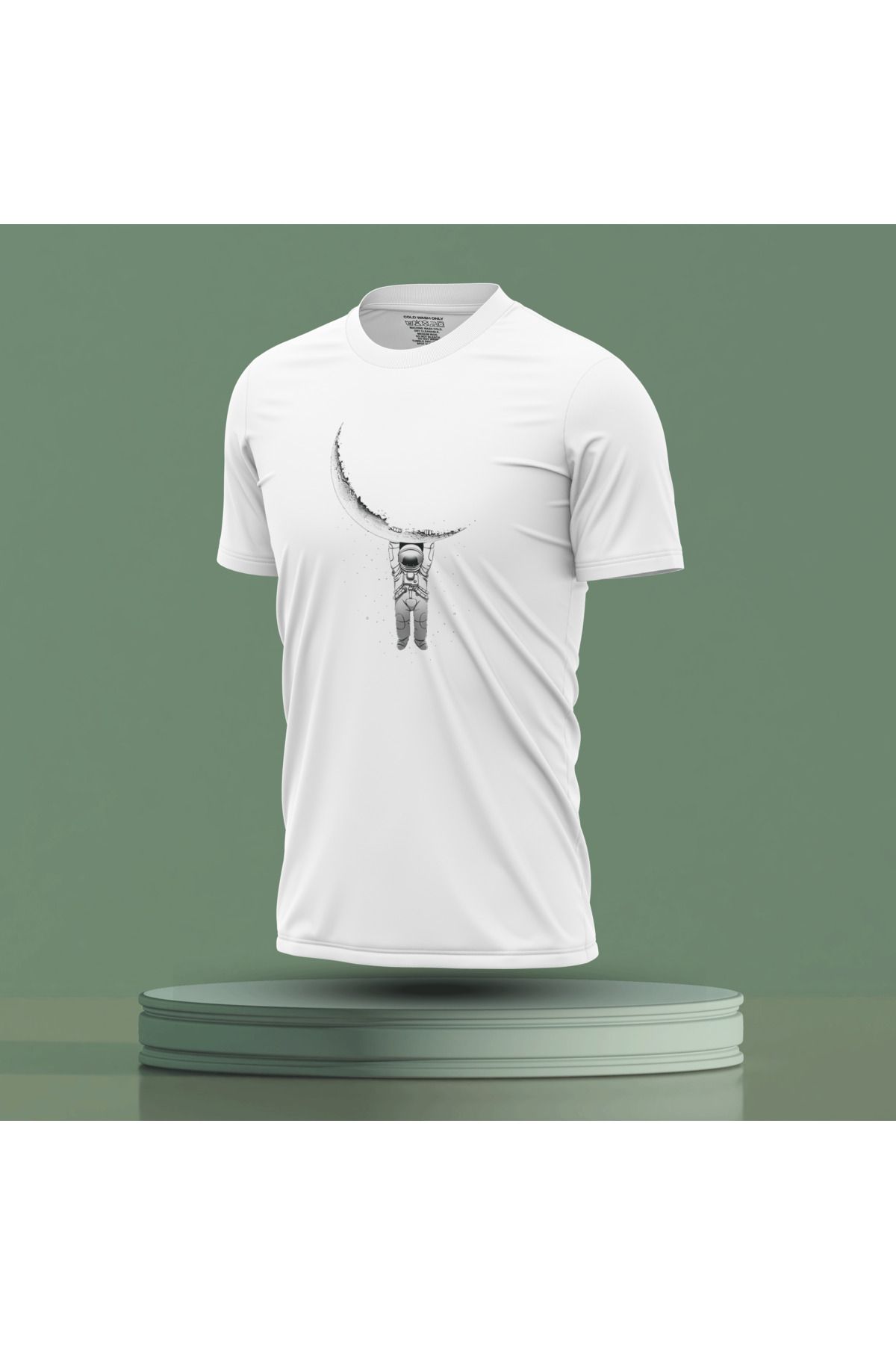 Bulvar Lee Erkek Sıfır Yaka Baskılı Yazlık T-Shirt