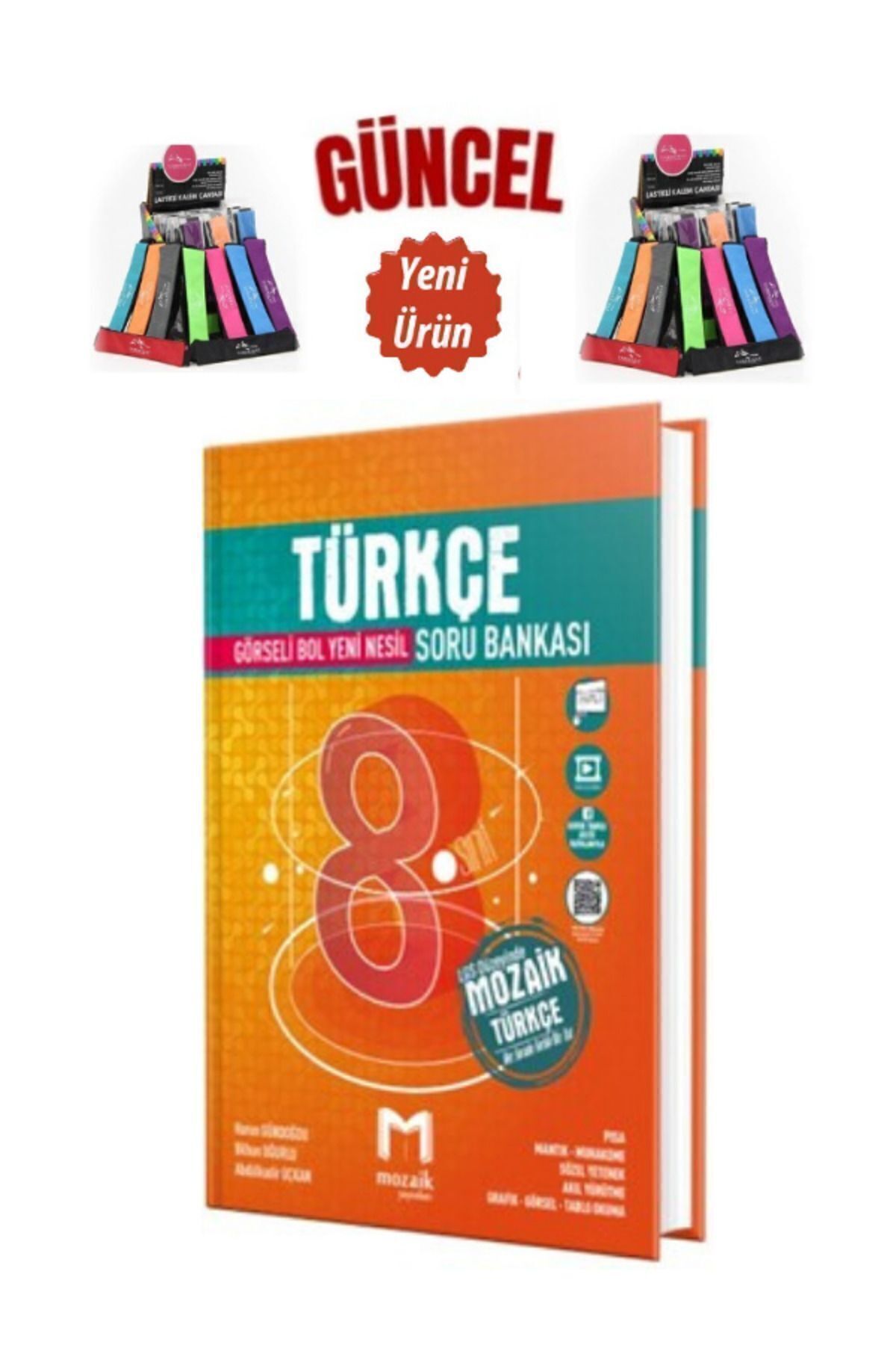 Marsis Yayınları Mozaik 8. Sınıf Türkçe Soru Bankası+Cambridge Kalemlik