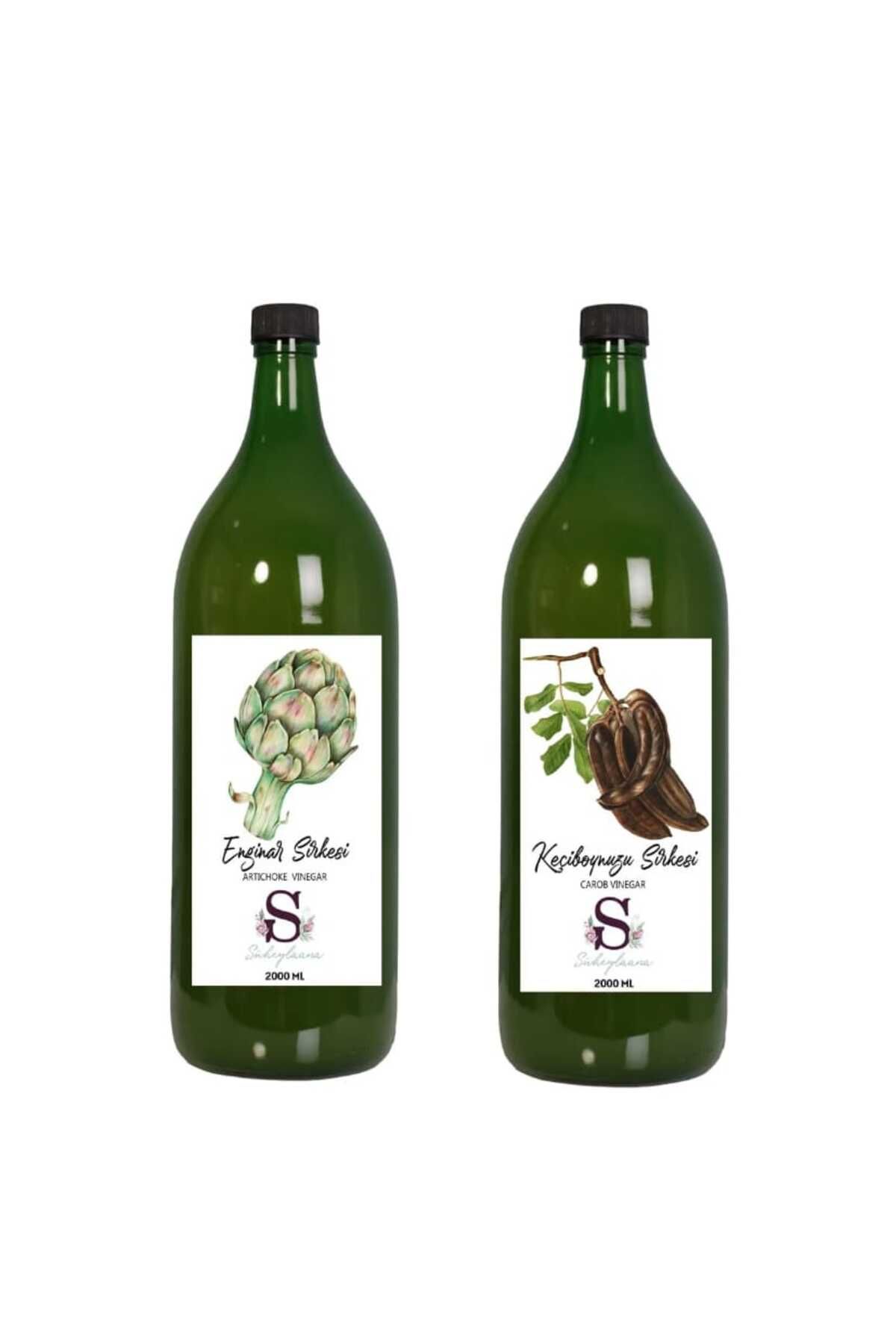 Süheylaana Doğal Enginar Sirkesi 2000 Ml - Doğal Keçiboynuzu Sirkesi 2000 Ml