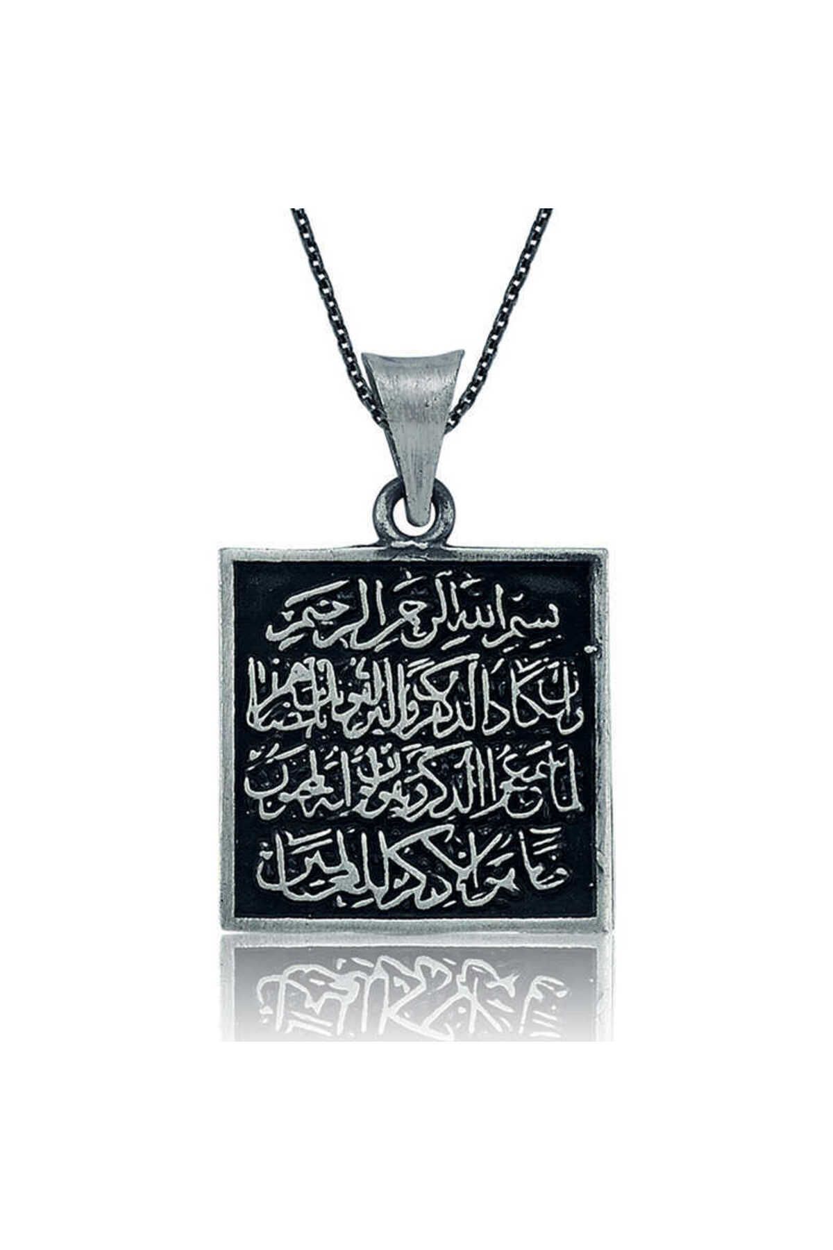 ecepazarlama Gümüş Nazar Duası Kolye